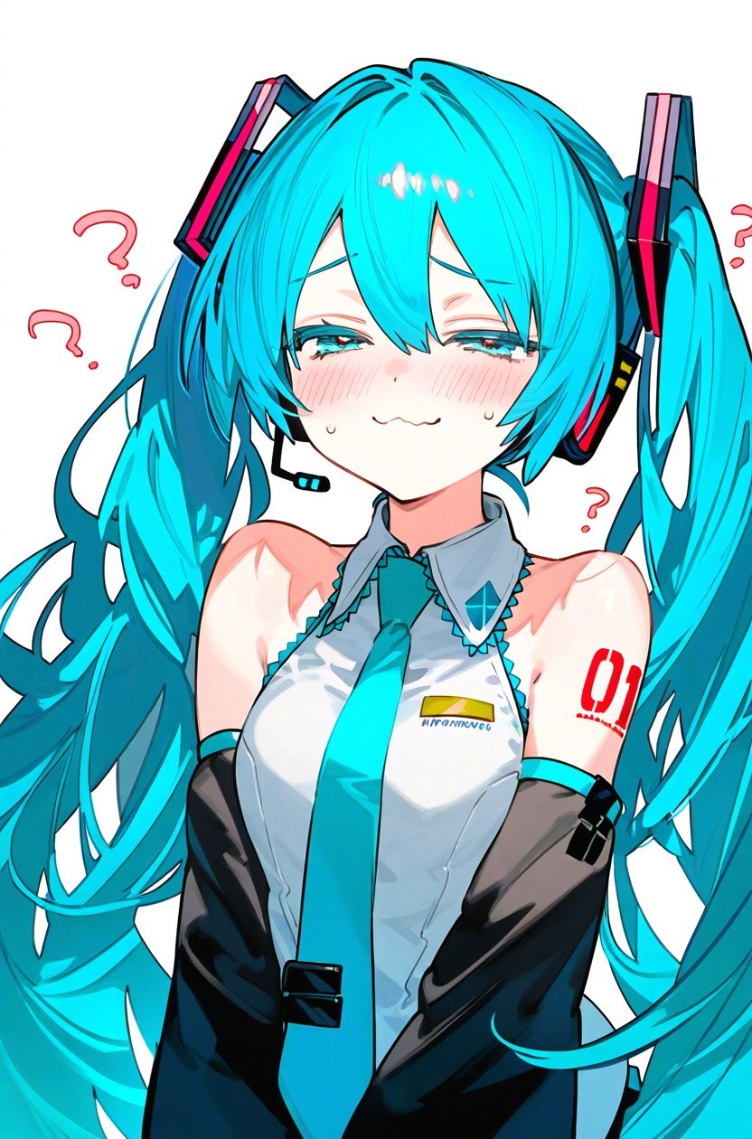 插画美图 一些萌萌哒miku酱 初音未来插画@poco 插画-第1张