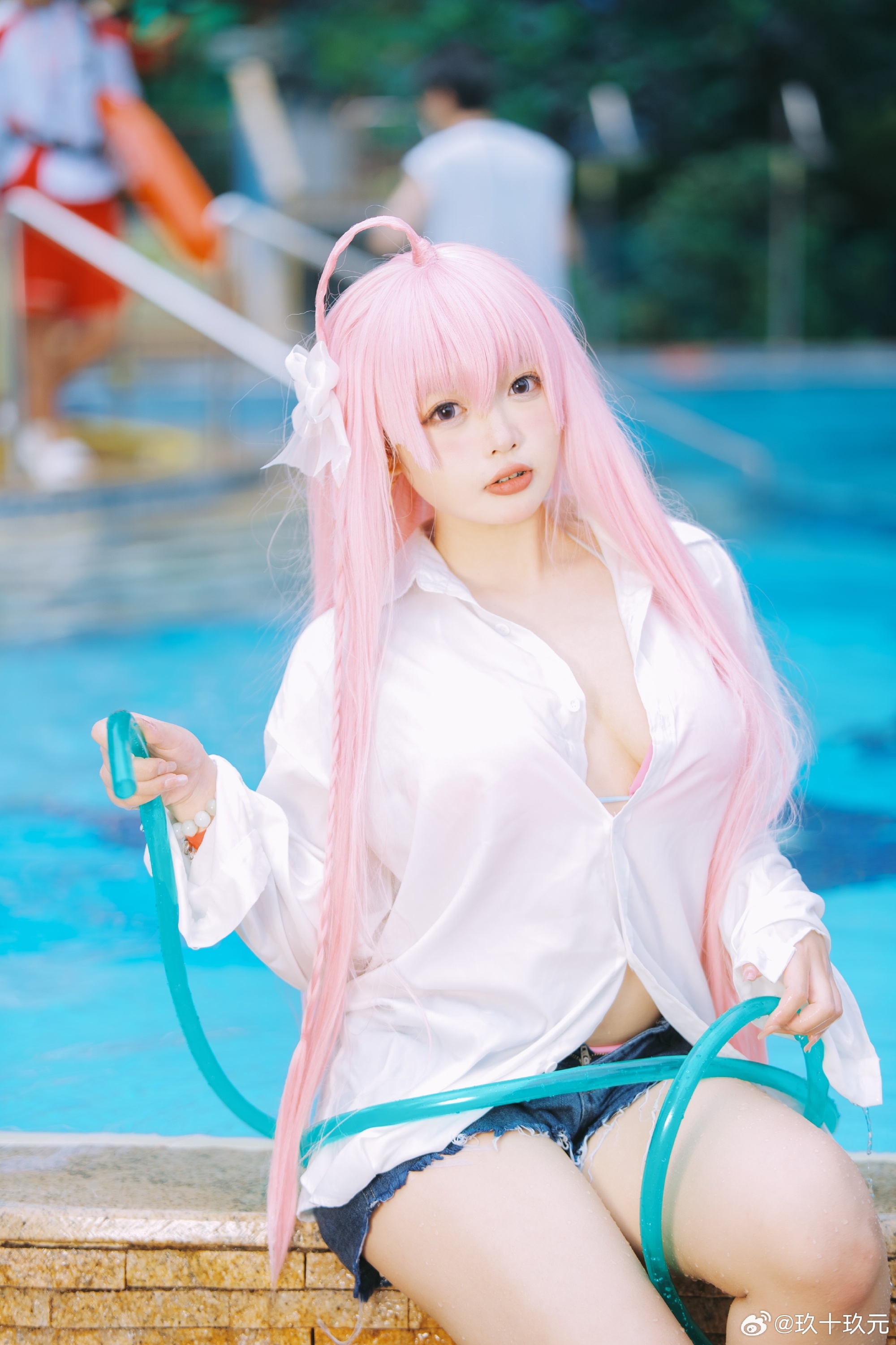 COSPLAY 碧蓝档案 浦和花子@玖十玖元 COSPLAY-第1张