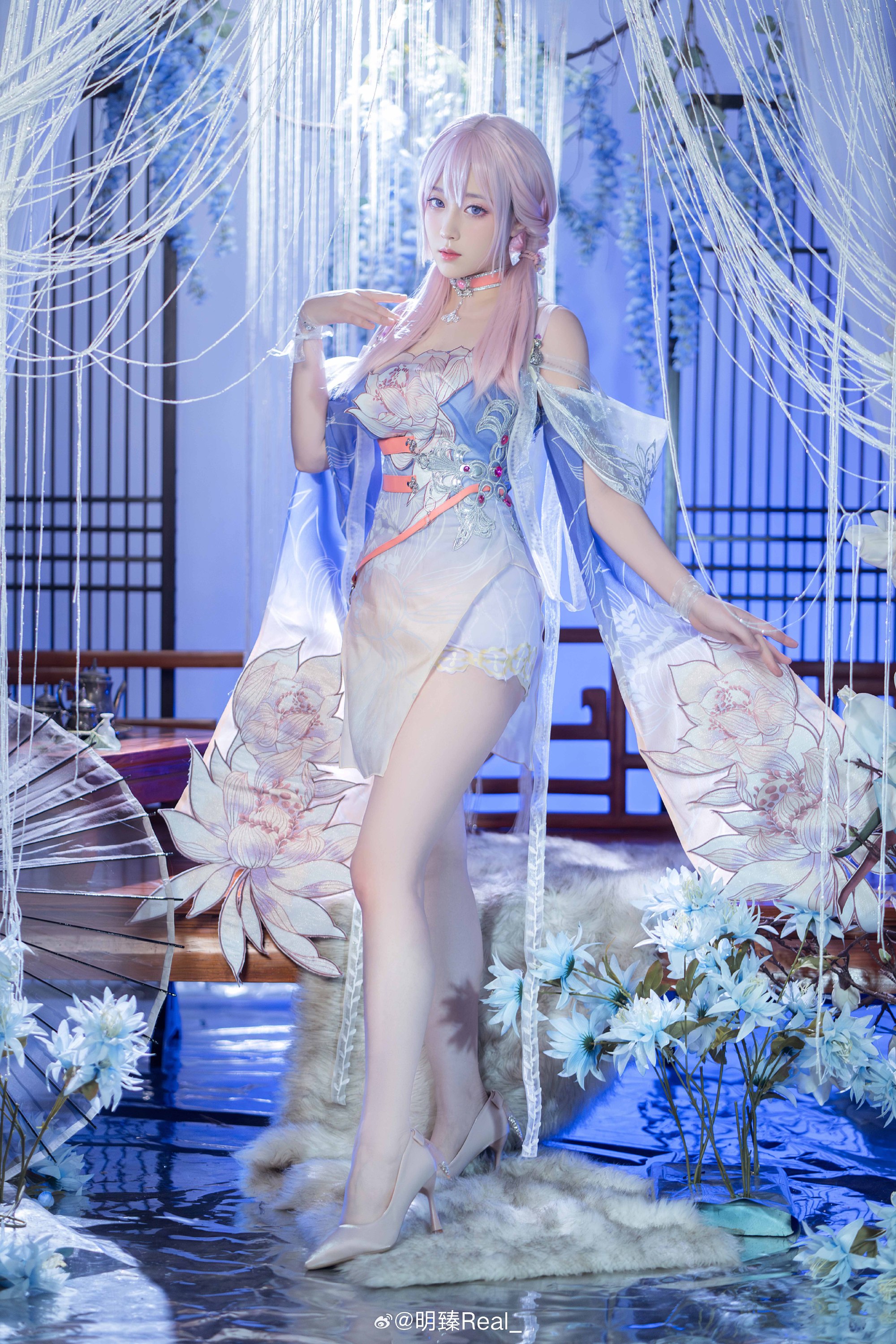 COSPLAY 手到病除，换天地一片清净。 永劫无间 殷紫萍@明臻Real_ COSPLAY-第2张