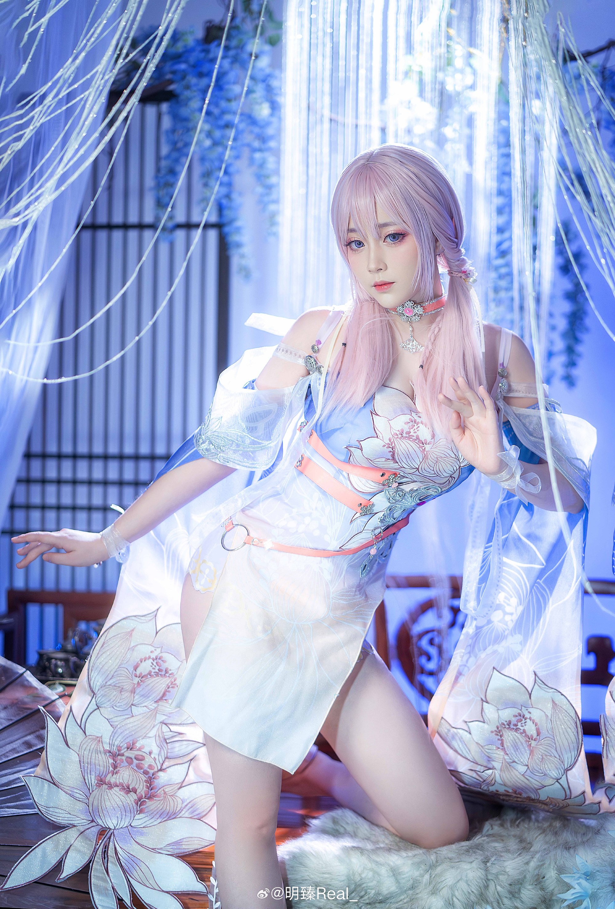 COSPLAY 手到病除，换天地一片清净。 永劫无间 殷紫萍@明臻Real_ COSPLAY-第1张