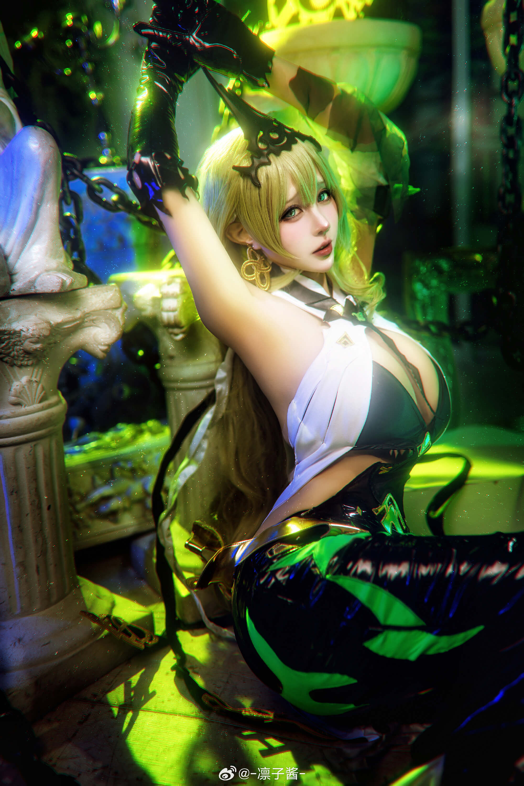 COSPLAY  来吧～小白鼠～ 梅比乌斯@-凛子酱- COSPLAY-第1张
