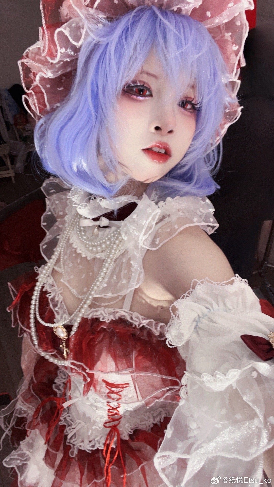 COSPLAY 东方project 蕾米莉亚·斯卡雷特@纸悦Etsu_ko COSPLAY-第1张