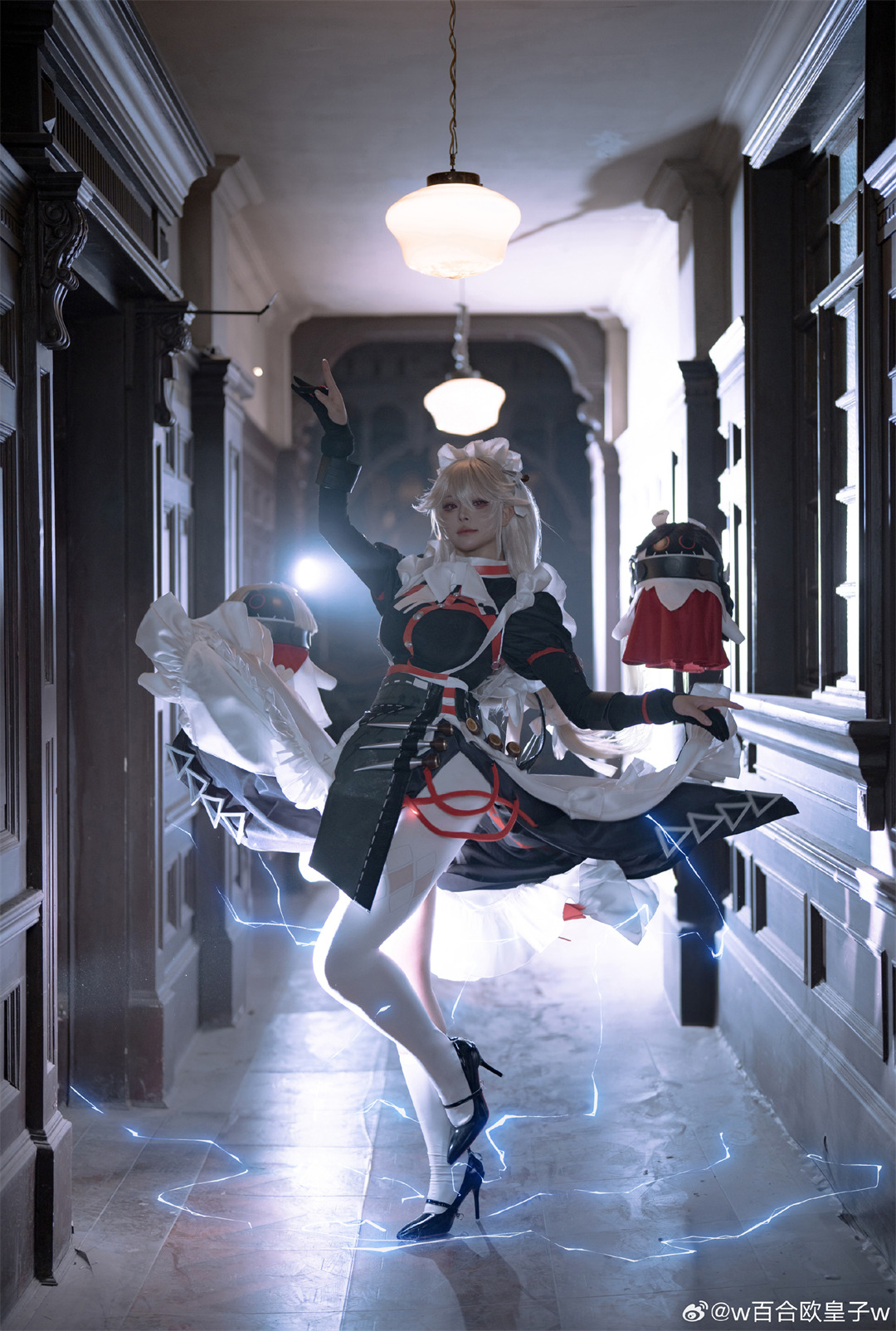 COSPLAY 竖起耳朵。违反者…会受到惩罚喔~ 绝区零 丽娜@w百合欧皇子w COSPLAY-第4张