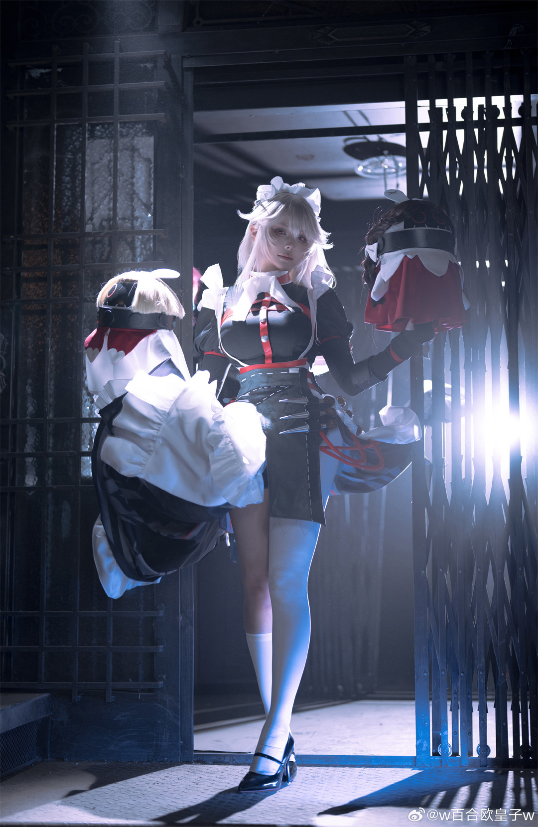 COSPLAY 竖起耳朵。违反者…会受到惩罚喔~ 绝区零 丽娜@w百合欧皇子w COSPLAY-第2张