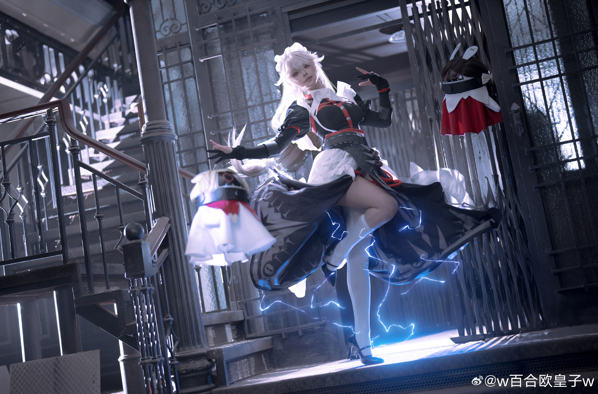 COSPLAY 竖起耳朵。违反者…会受到惩罚喔~ 绝区零 丽娜@w百合欧皇子w COSPLAY-第13张