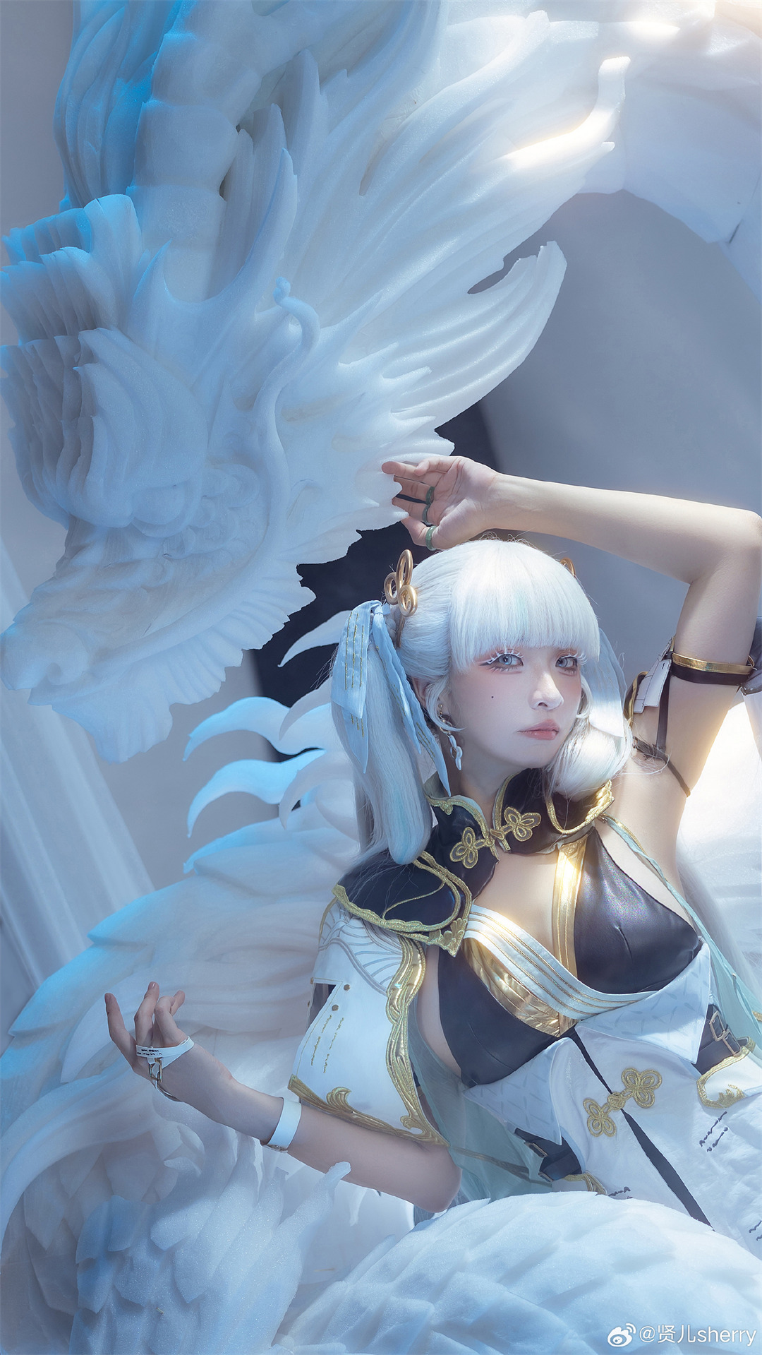 COSPLAY 我刚刚许愿，今州和你都能平平安安  鸣潮 今汐@贤儿sherry COSPLAY-第18张