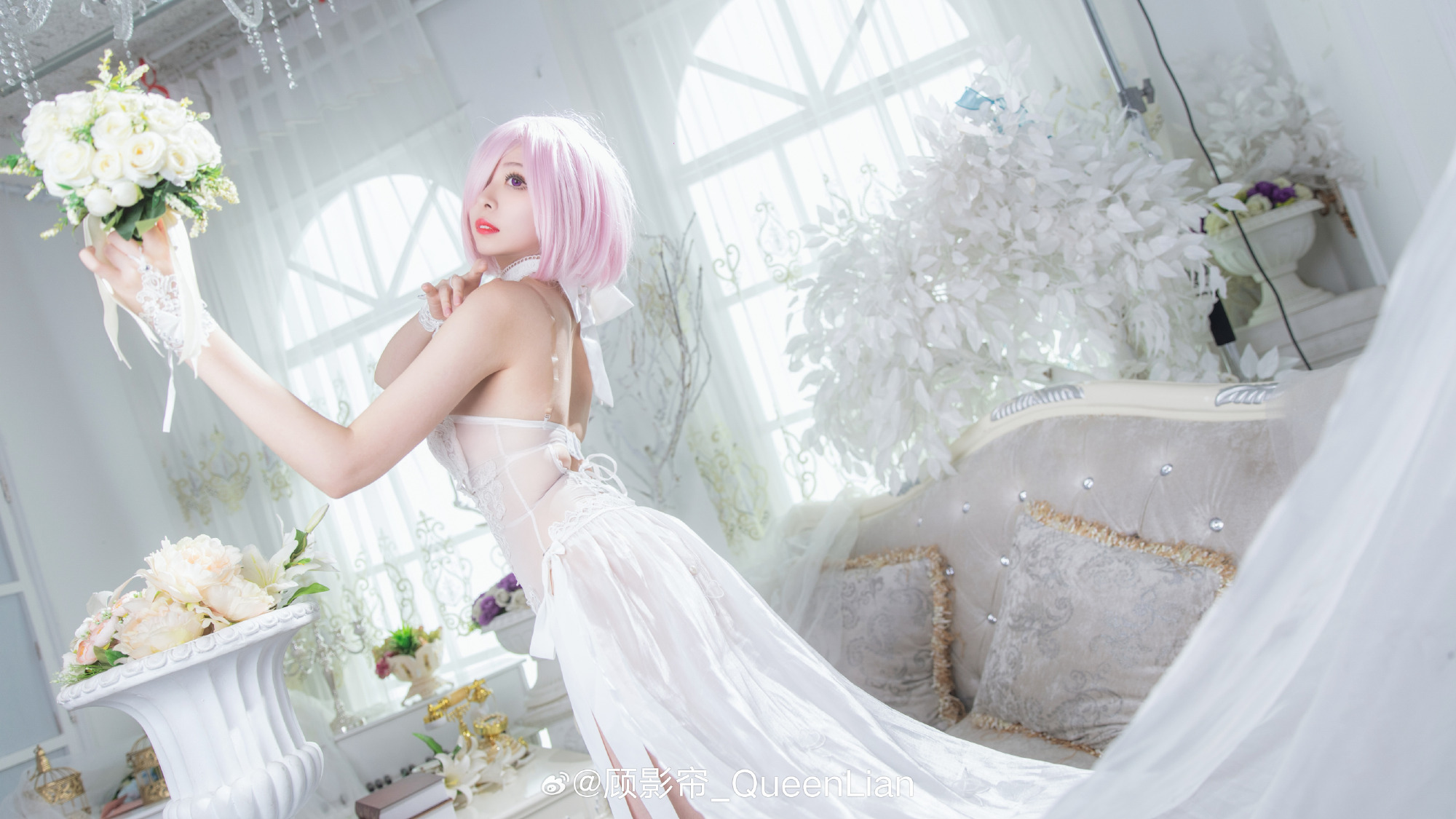 COSPLAY Fate/GrandOrder 玛修@顾影帘_QueenLian COSPLAY-第3张