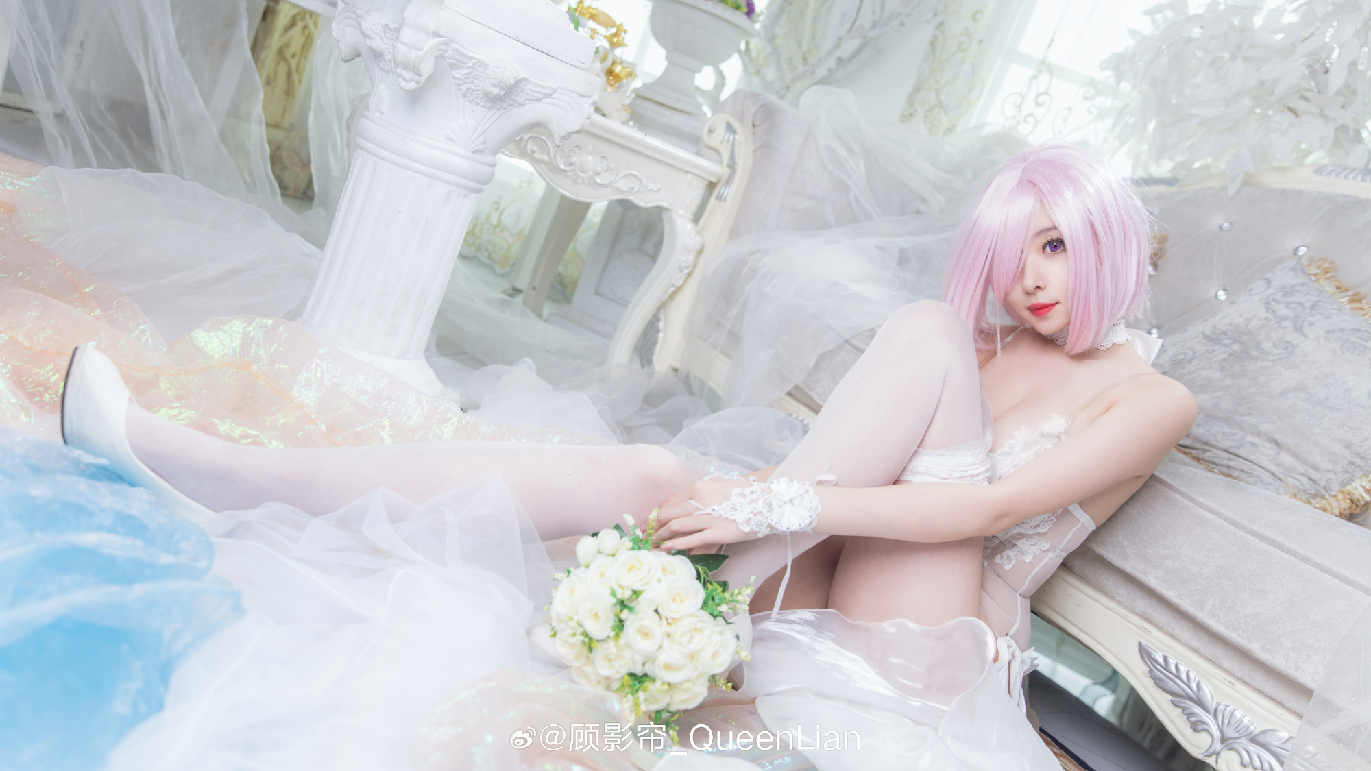 COSPLAY Fate/GrandOrder 玛修@顾影帘_QueenLian COSPLAY-第6张