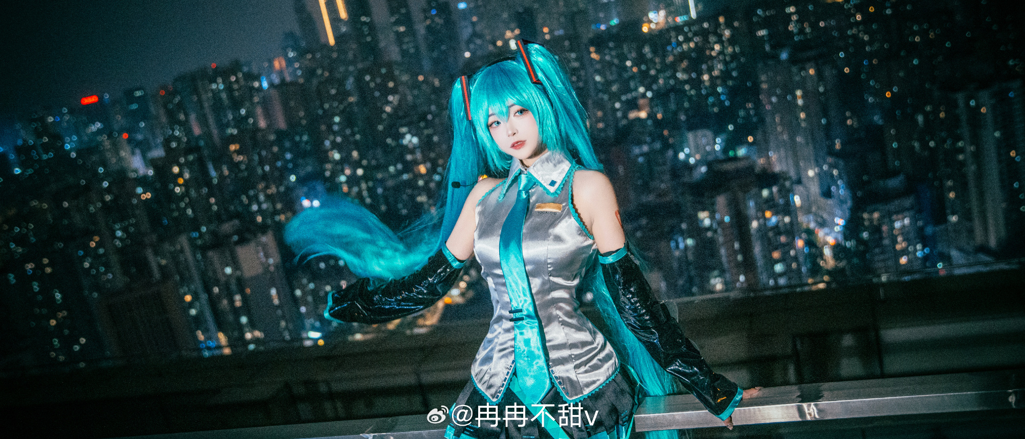 cosplay 从未来传来的最初之声🎵 世界第一公主殿下——初音未来！@冉冉不甜v COSPLAY-第5张