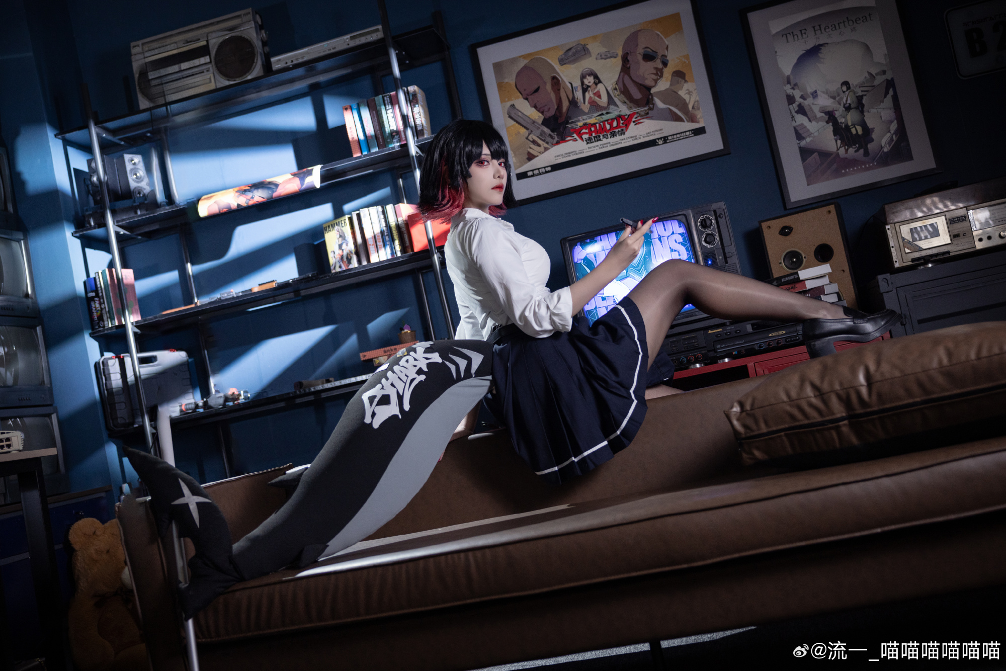 COSPLAY 绝区零 艾莲鲨疯@流一_喵喵喵喵喵喵 COSPLAY-第11张