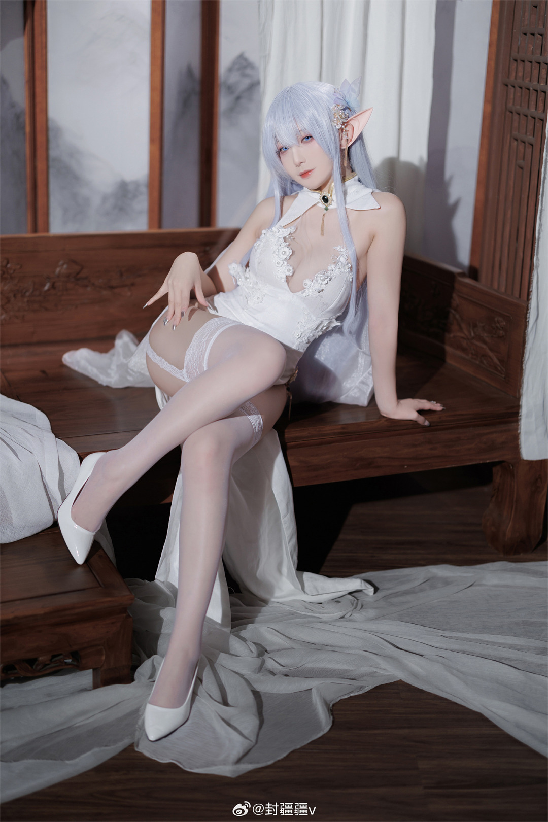 cosplay 碧蓝航线 阿尔比恩【香气来朱阁】🌸@封疆疆v COSPLAY-第3张