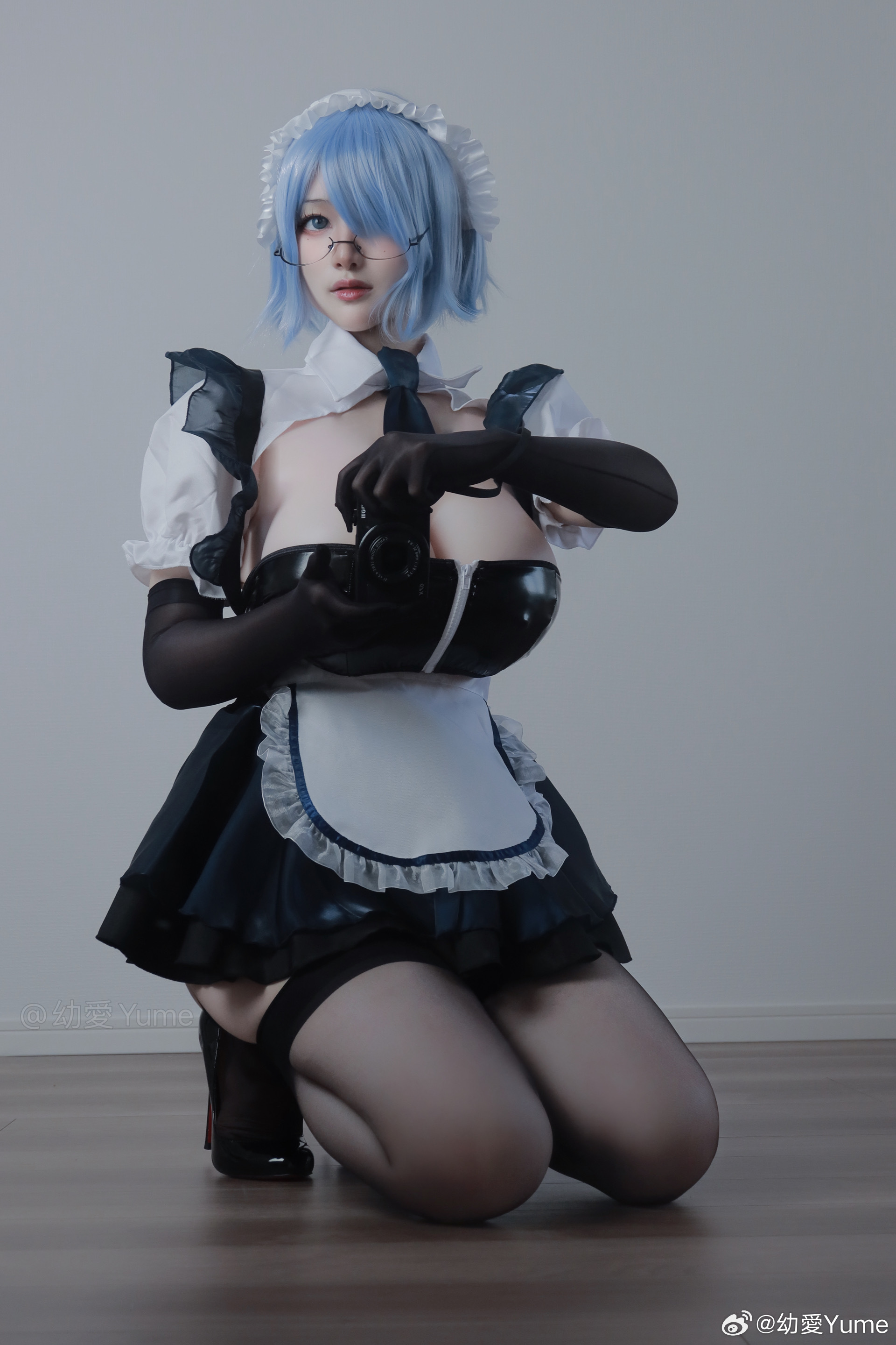 COSPLAY 🧹要打扫哪里的卫生呢 RE0 雷姆@可愛病KawaYami COSPLAY-第1张