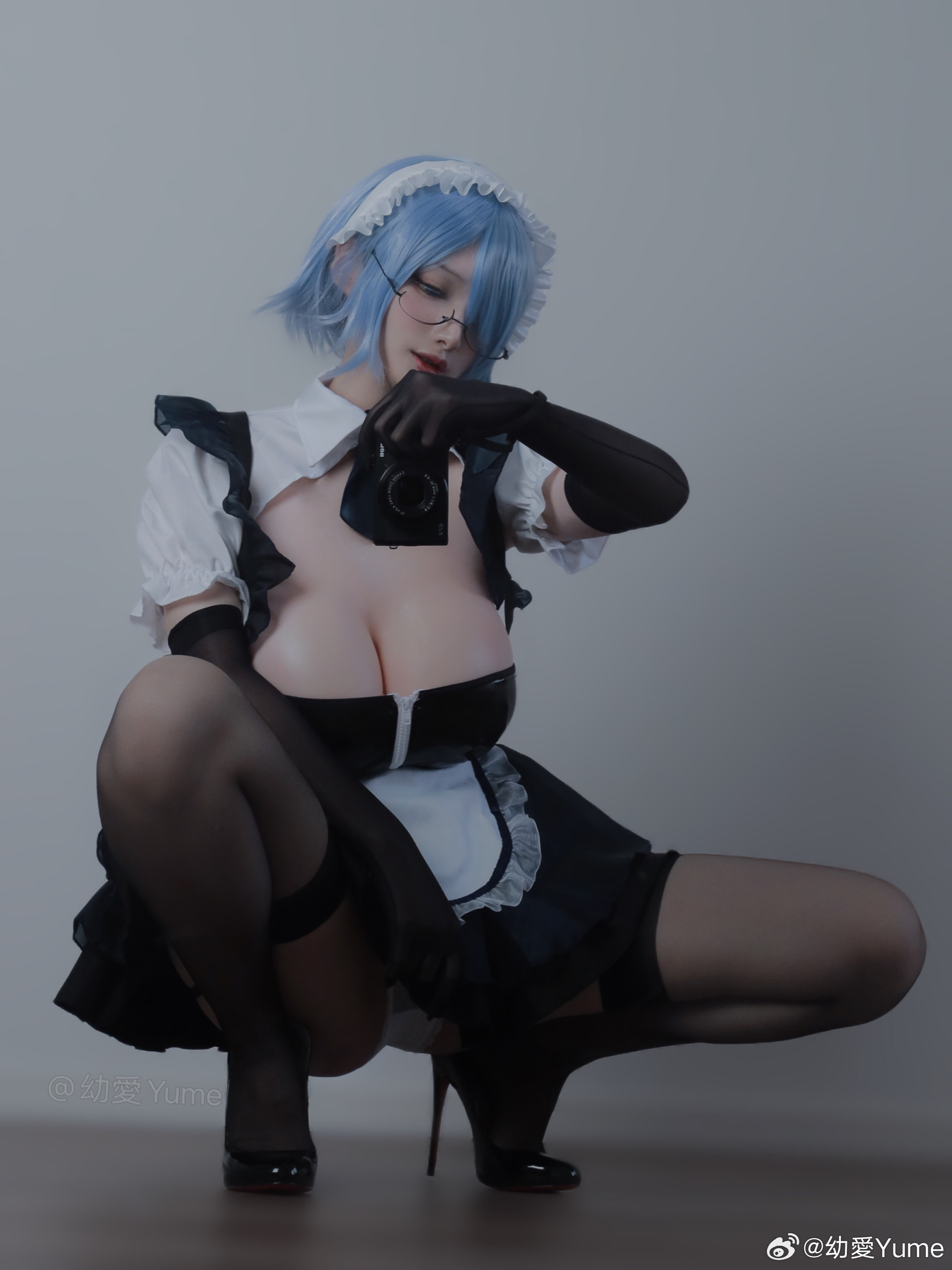 COSPLAY 🧹要打扫哪里的卫生呢 RE0 雷姆@可愛病KawaYami COSPLAY-第2张