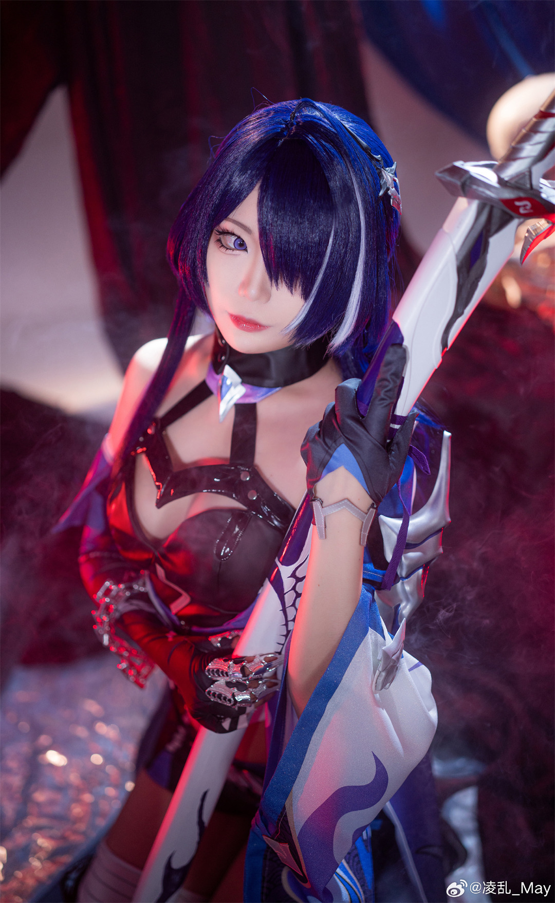 COSPLAY 我为逝者哀哭。暮雨…终将落下。星穹铁道 黄泉@凌乱_May COSPLAY-第1张