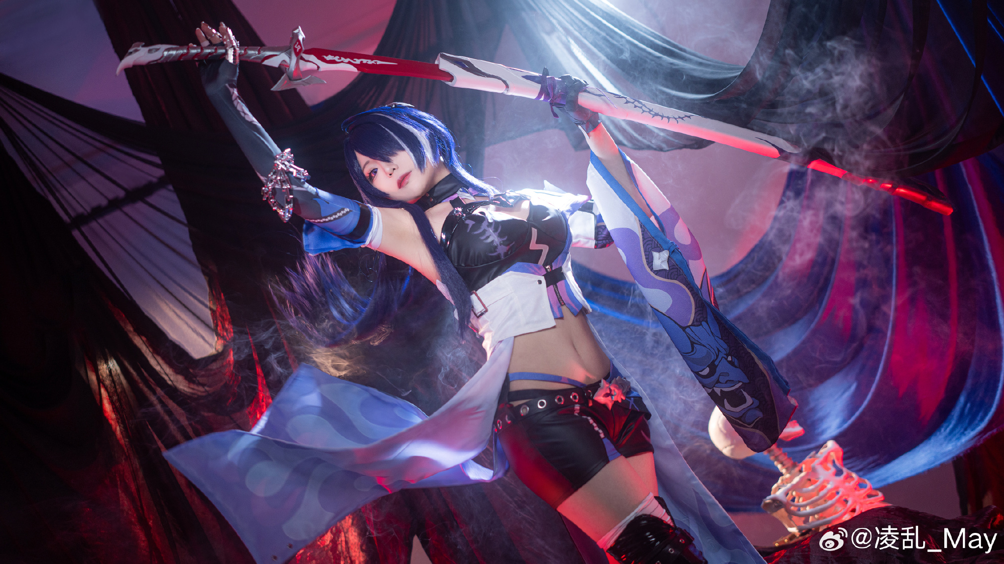 COSPLAY 我为逝者哀哭。暮雨…终将落下。星穹铁道 黄泉@凌乱_May COSPLAY-第6张