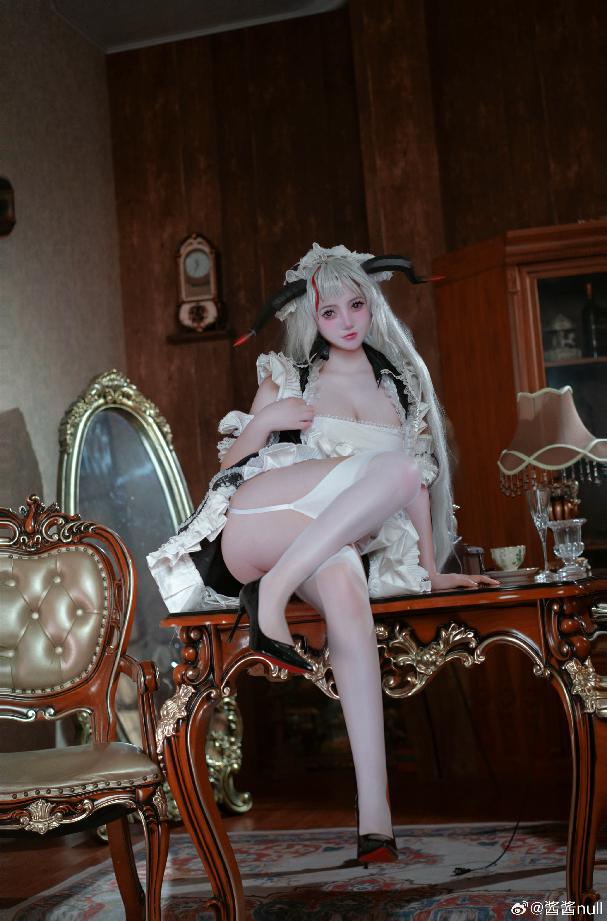 cosplay 碧蓝航线 埃吉尔女仆@酱酱null COSPLAY-第7张