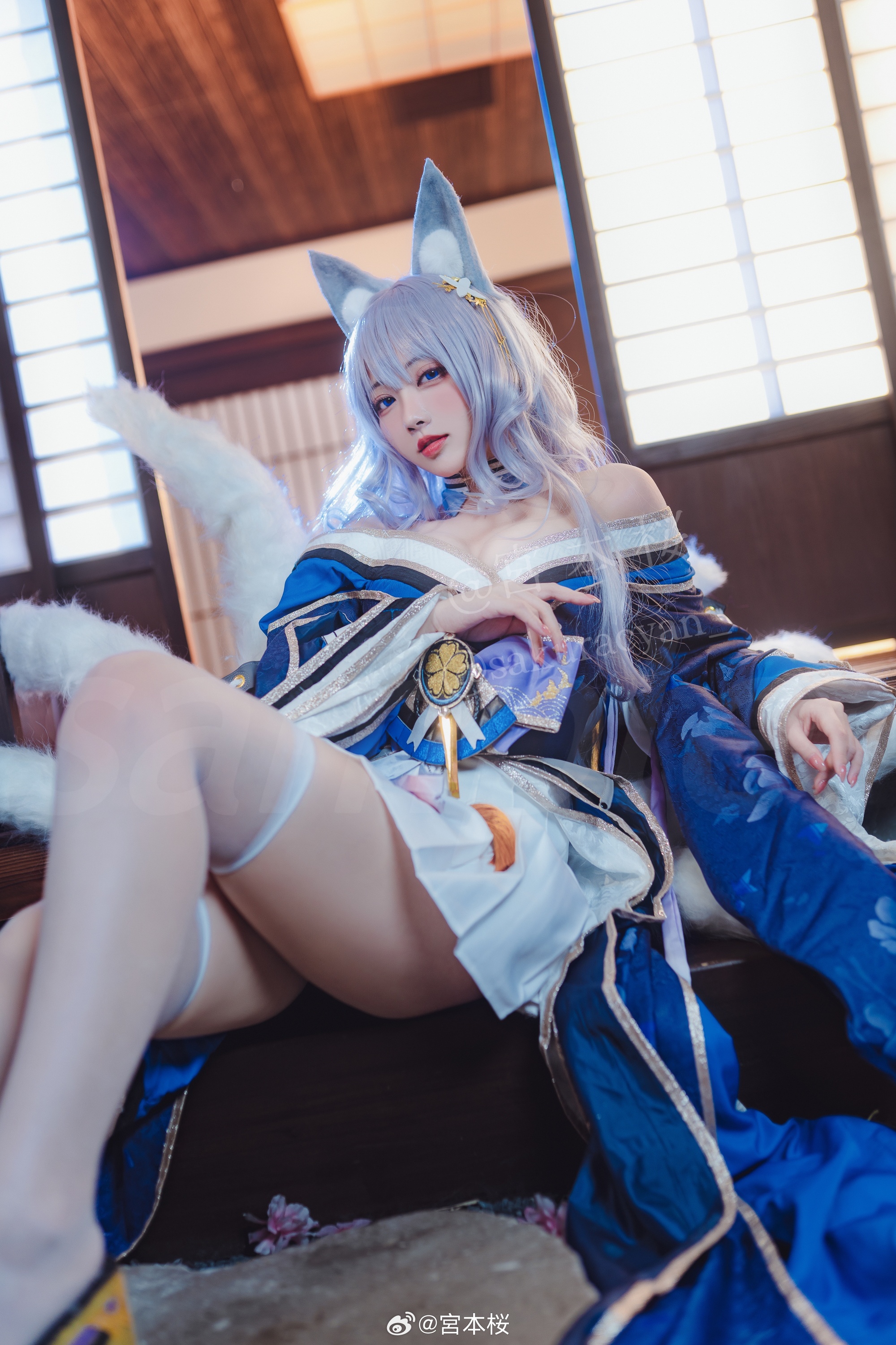 cosplay  🌙欢迎回来，妾身已等候汝多时了。 碧蓝航线 信浓@宮本桜 COSPLAY-第1张