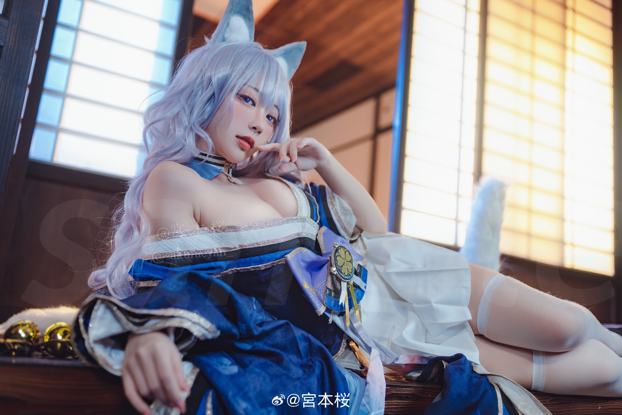 cosplay  🌙欢迎回来，妾身已等候汝多时了。 碧蓝航线 信浓@宮本桜 COSPLAY-第5张