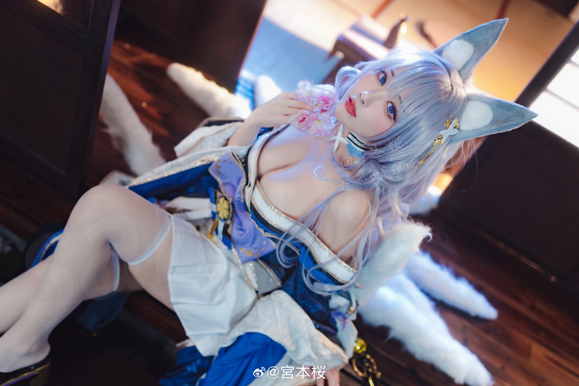 cosplay  🌙欢迎回来，妾身已等候汝多时了。 碧蓝航线 信浓@宮本桜 COSPLAY-第3张