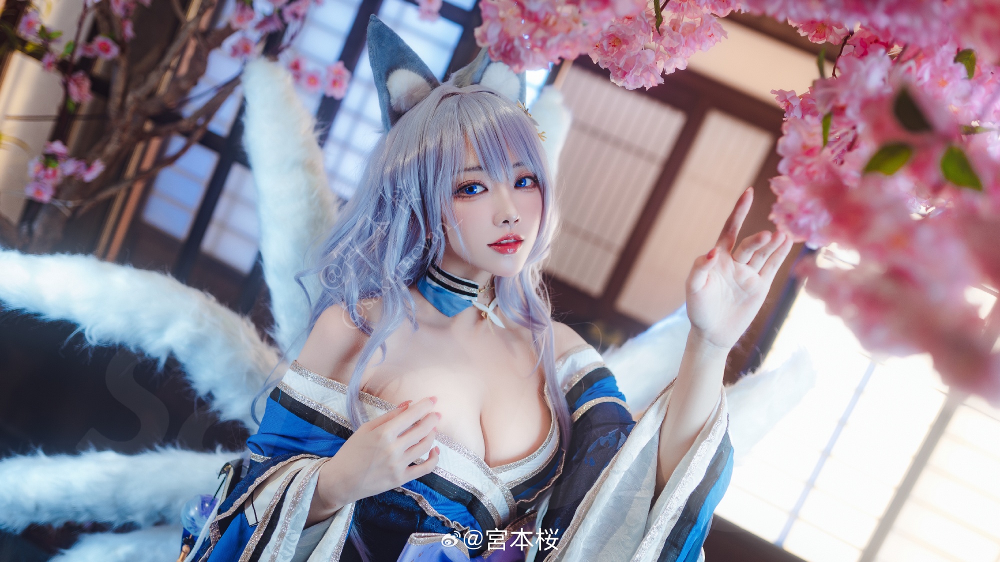 cosplay  🌙欢迎回来，妾身已等候汝多时了。 碧蓝航线 信浓@宮本桜 COSPLAY-第8张