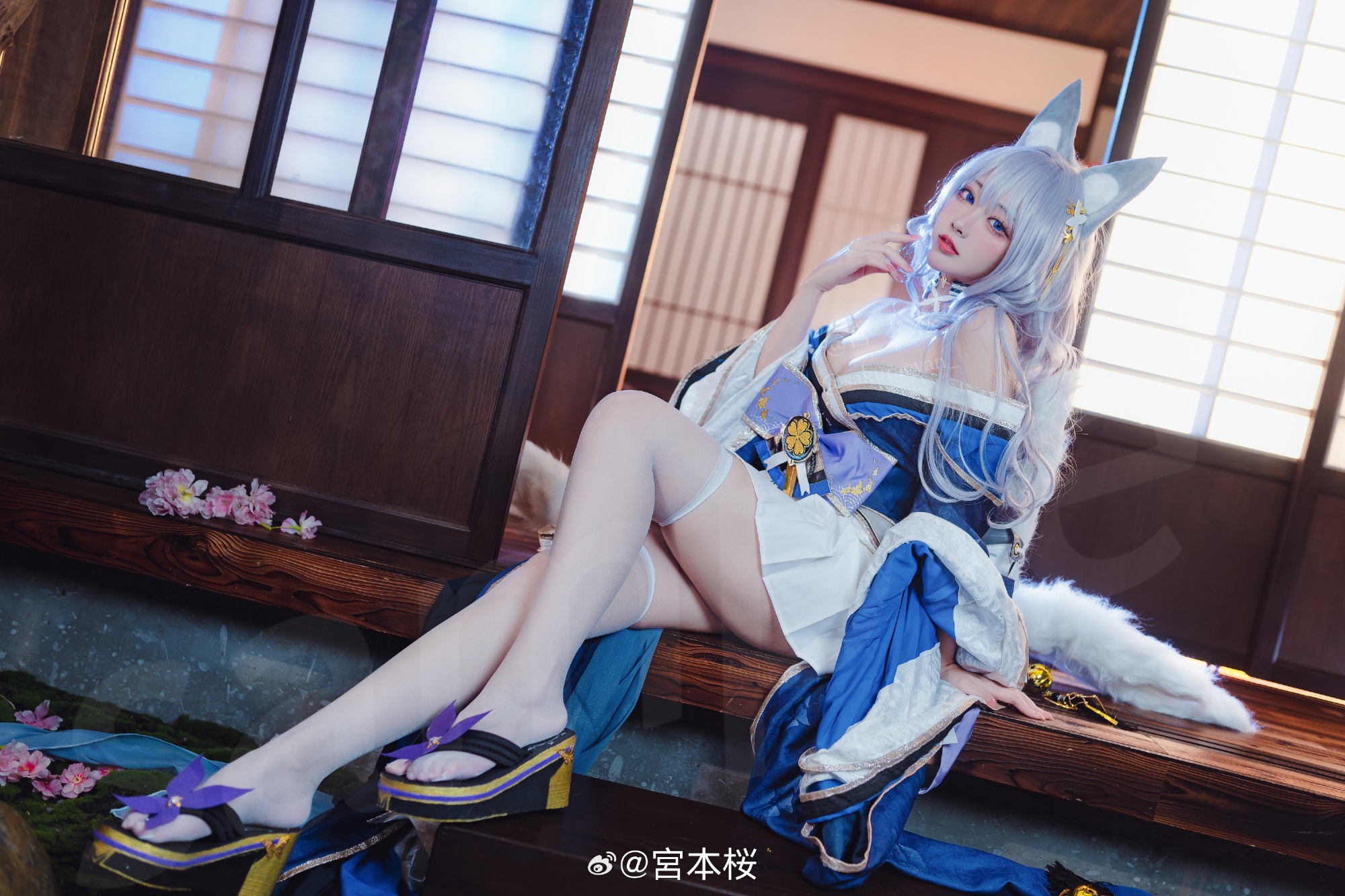 cosplay  🌙欢迎回来，妾身已等候汝多时了。 碧蓝航线 信浓@宮本桜 COSPLAY-第6张