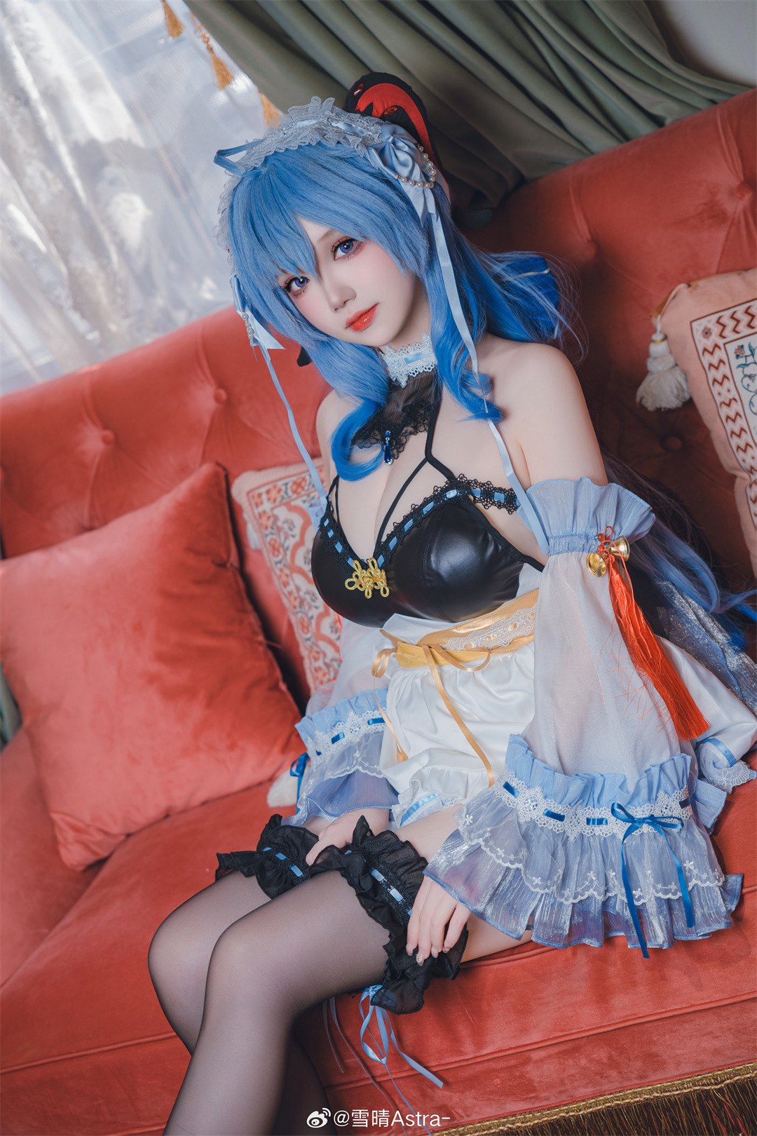 cosplay 请让女仆甘雨也加入到你的旅行吧！ 原神 甘雨@雪晴Astra- COSPLAY-第2张