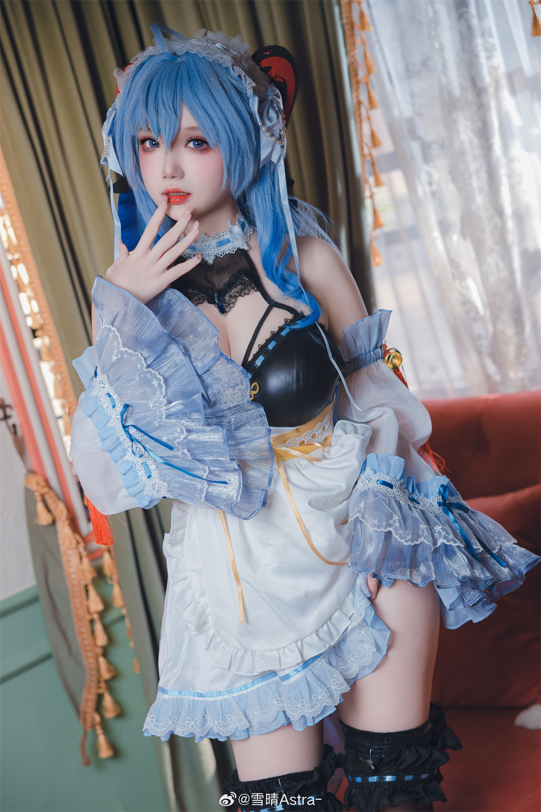 cosplay 请让女仆甘雨也加入到你的旅行吧！ 原神 甘雨@雪晴Astra- COSPLAY-第1张