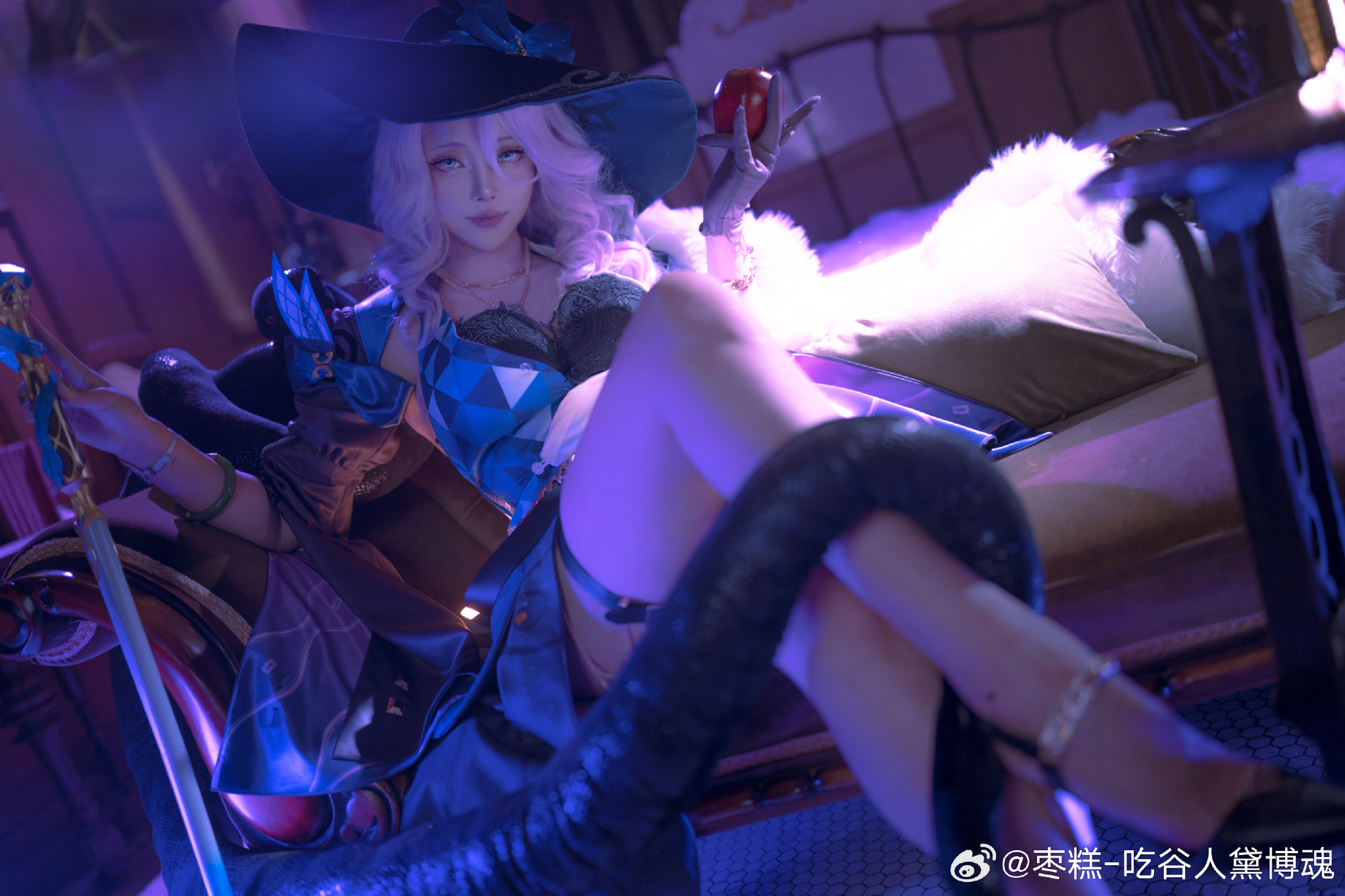 COSPLAY 崩坏星穹铁道 翡翠@枣糕-吃谷人黛博魂 COSPLAY-第3张