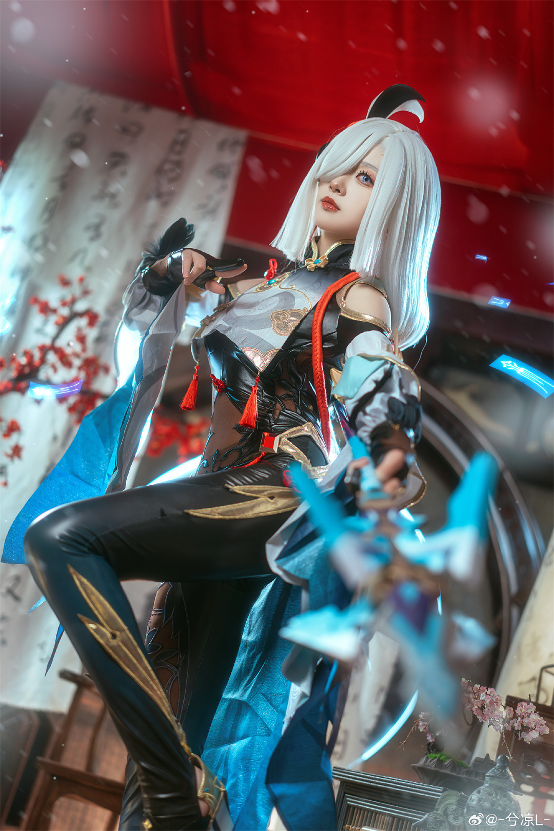 cosplay 心无杂念，方可超然。 原神 申鹤@-兮凉L- COSPLAY-第7张