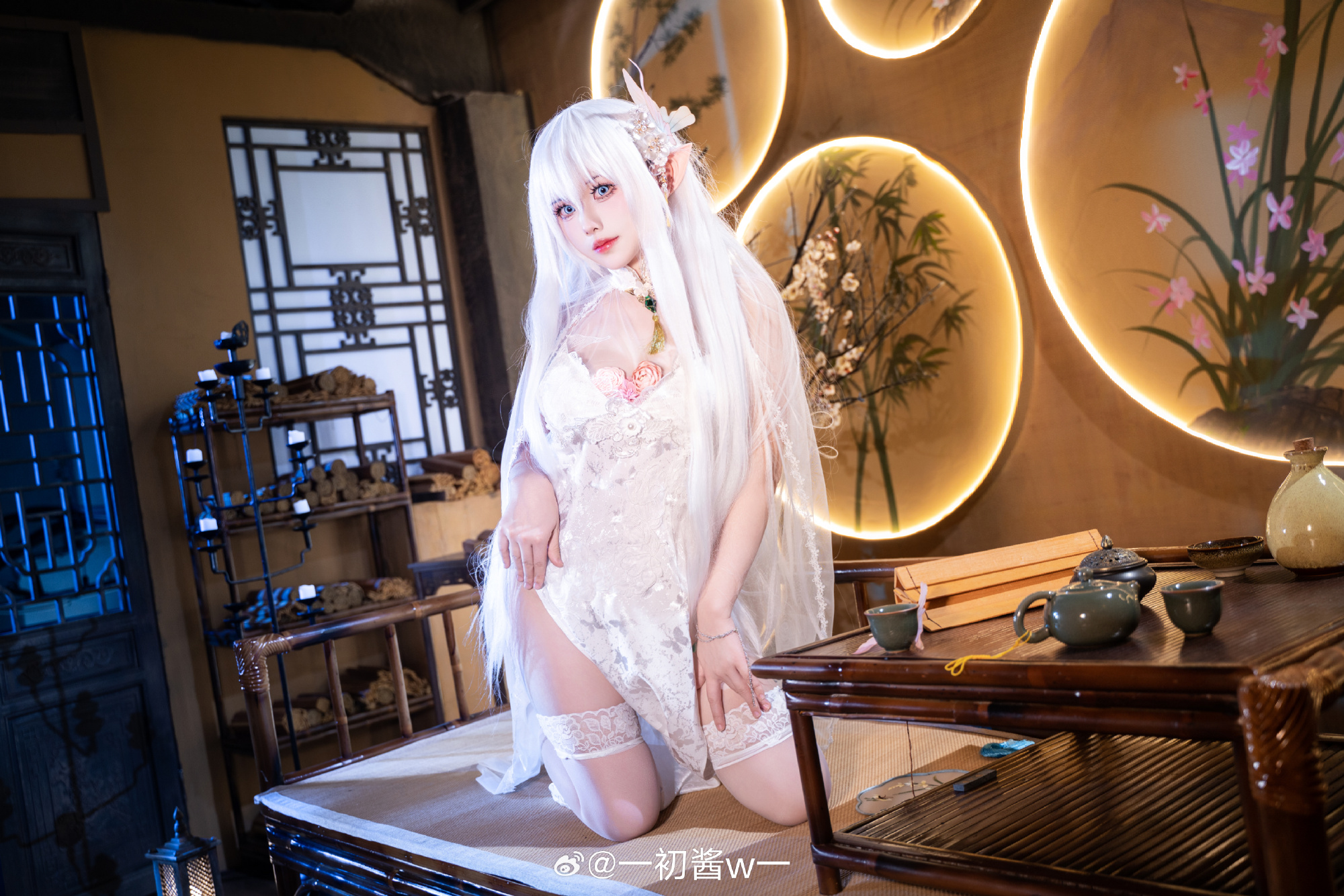 COSPLAY 秘书舰的工作…就请交给我吧！碧蓝航线 阿尔比恩@一初酱w一 COSPLAY-第9张