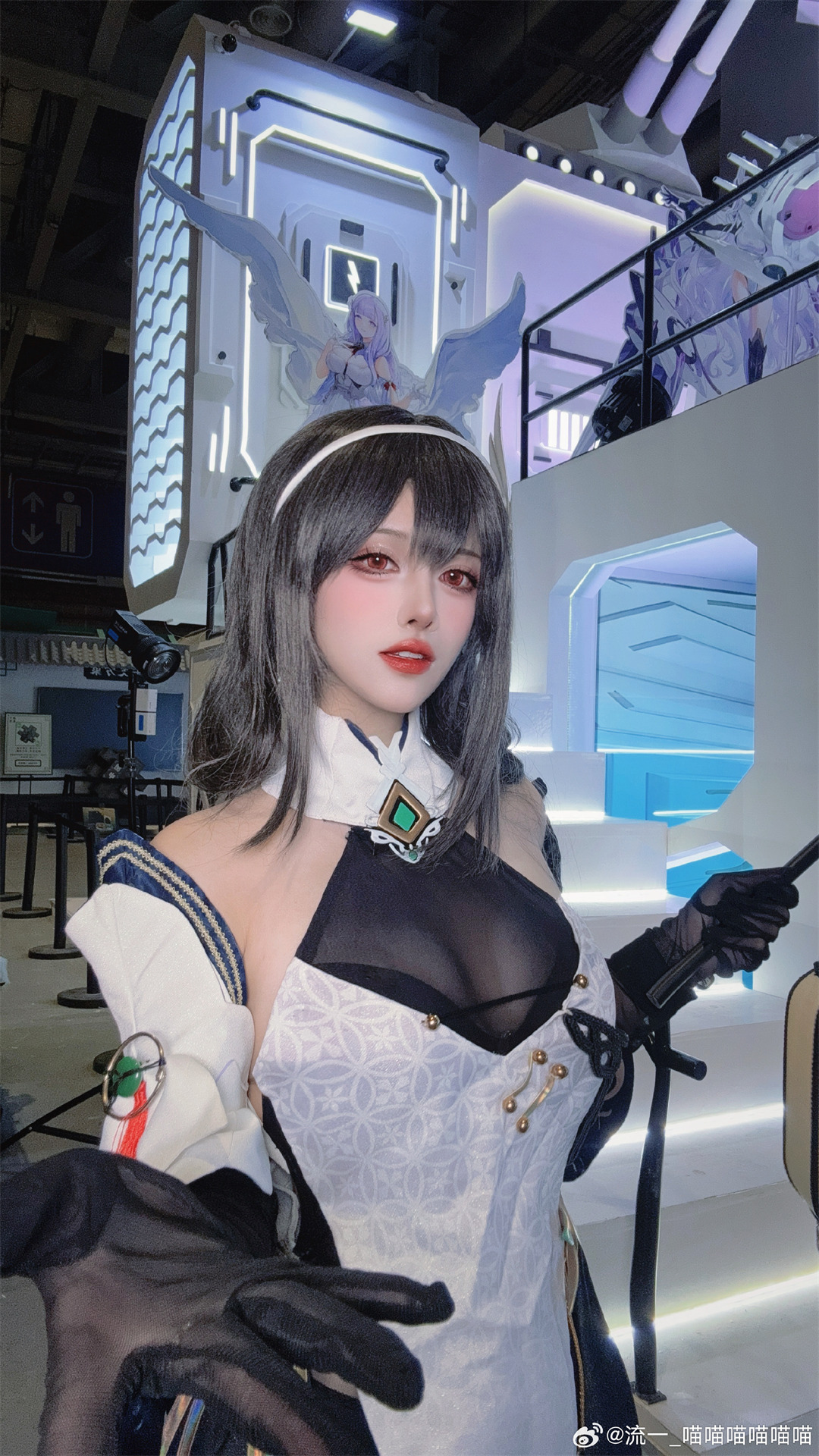 COSPLAY 今年bw又大雨！🌧️好好好指挥官欢迎回港！！！ 碧蓝航线@流一_喵喵喵喵喵喵 COSPLAY-第1张