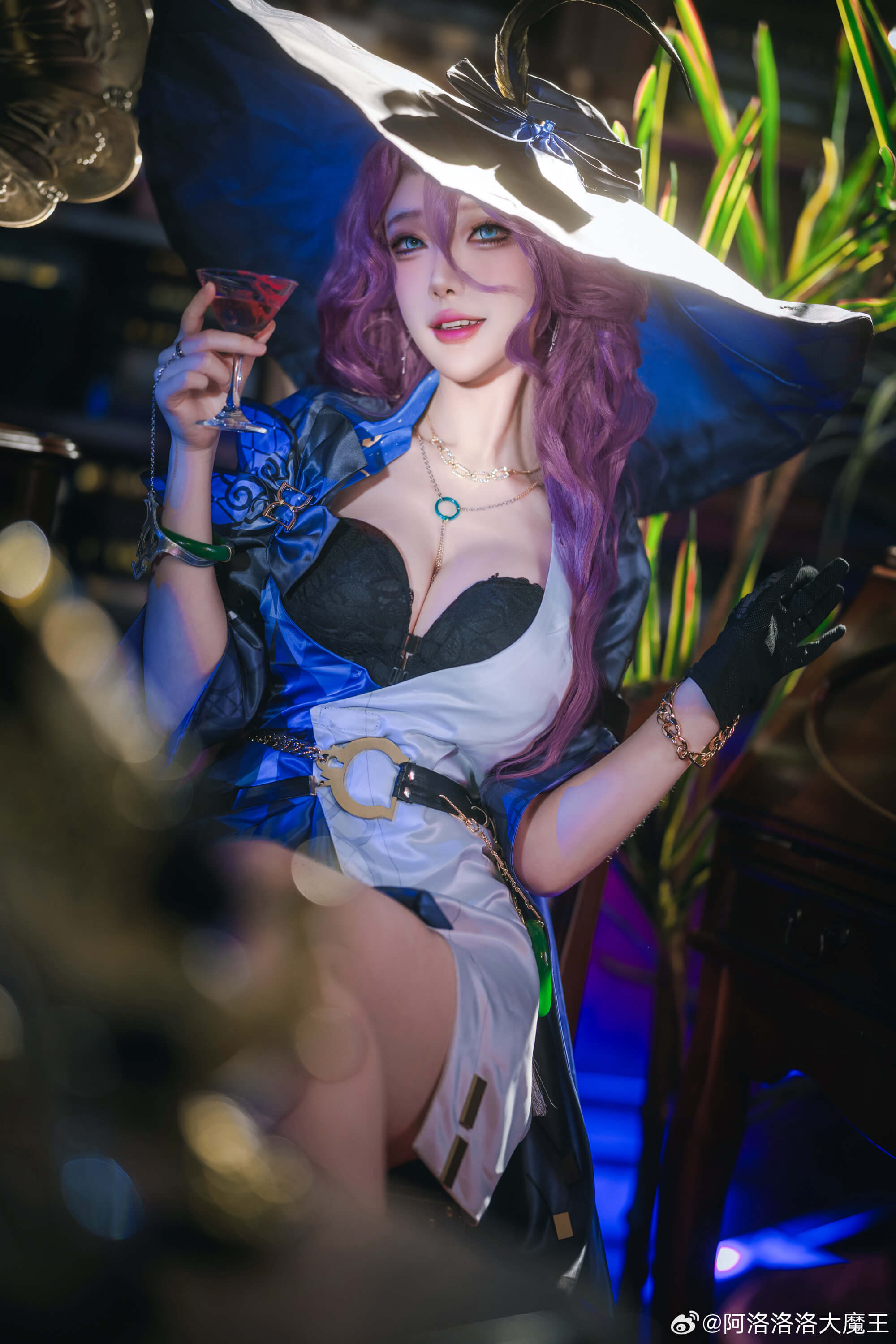 cosplay 崩坏星穹铁道 一切献给琥珀王 翡翠@阿洛洛洛大魔王 COSPLAY-第1张