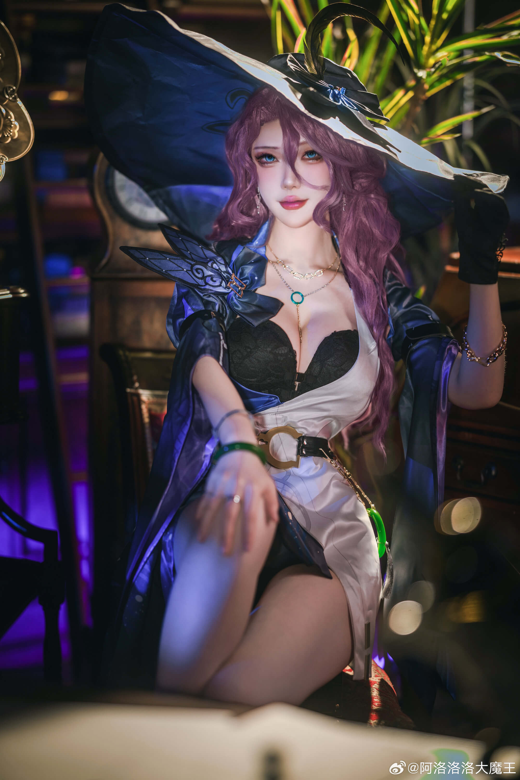 cosplay 崩坏星穹铁道 一切献给琥珀王 翡翠@阿洛洛洛大魔王 COSPLAY-第7张