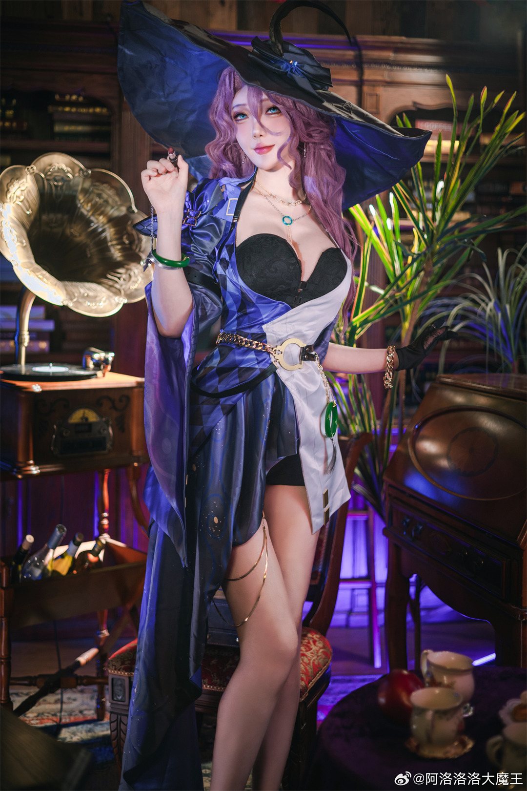 cosplay 崩坏星穹铁道 一切献给琥珀王 翡翠@阿洛洛洛大魔王 COSPLAY-第3张
