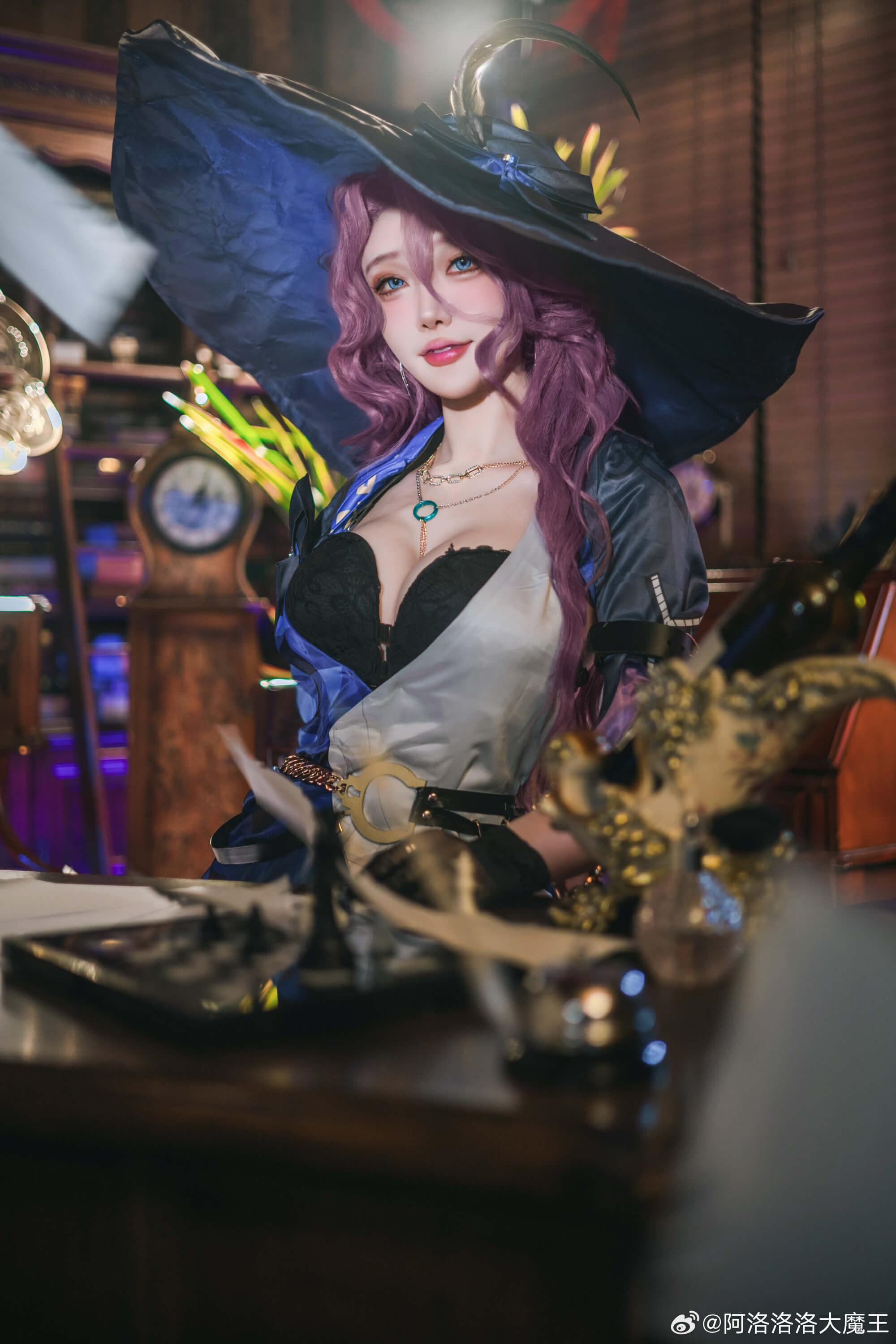 cosplay 崩坏星穹铁道 一切献给琥珀王 翡翠@阿洛洛洛大魔王 COSPLAY-第9张
