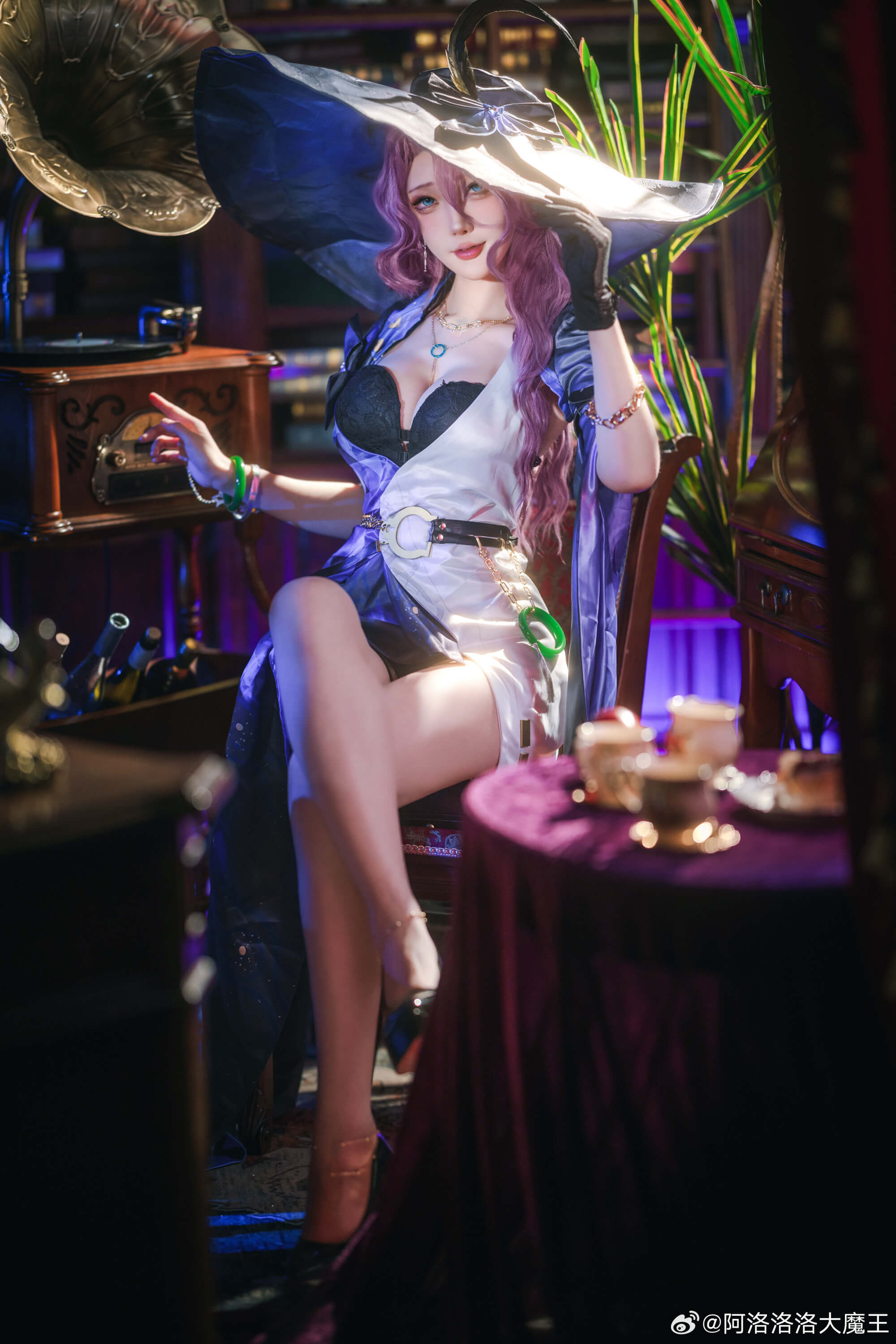 cosplay 崩坏星穹铁道 一切献给琥珀王 翡翠@阿洛洛洛大魔王 COSPLAY-第8张