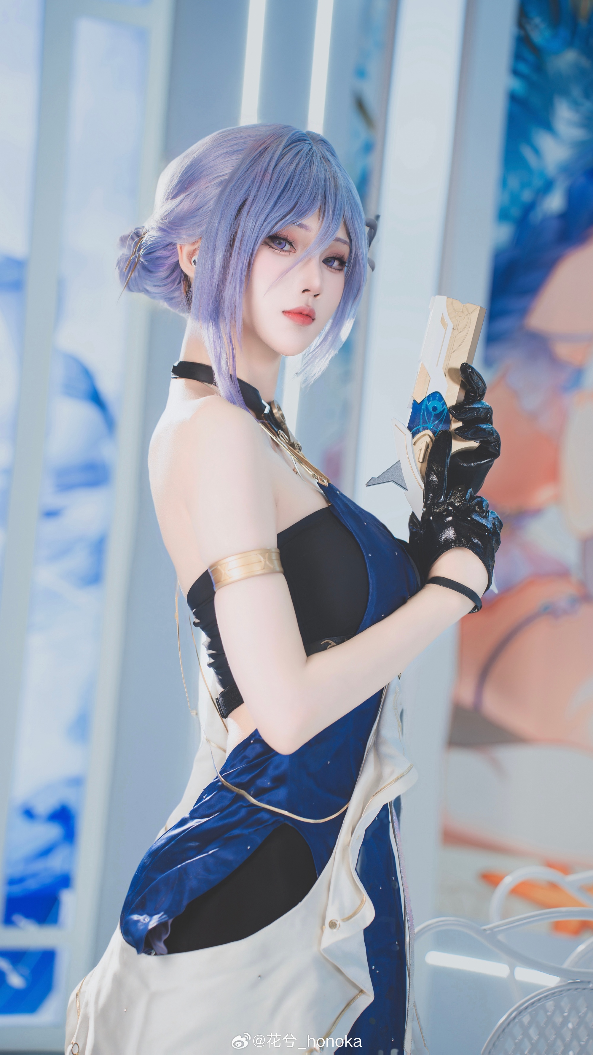 cosplay 深空之眼 幽月·塞勒涅@花兮_honoka COSPLAY-第2张