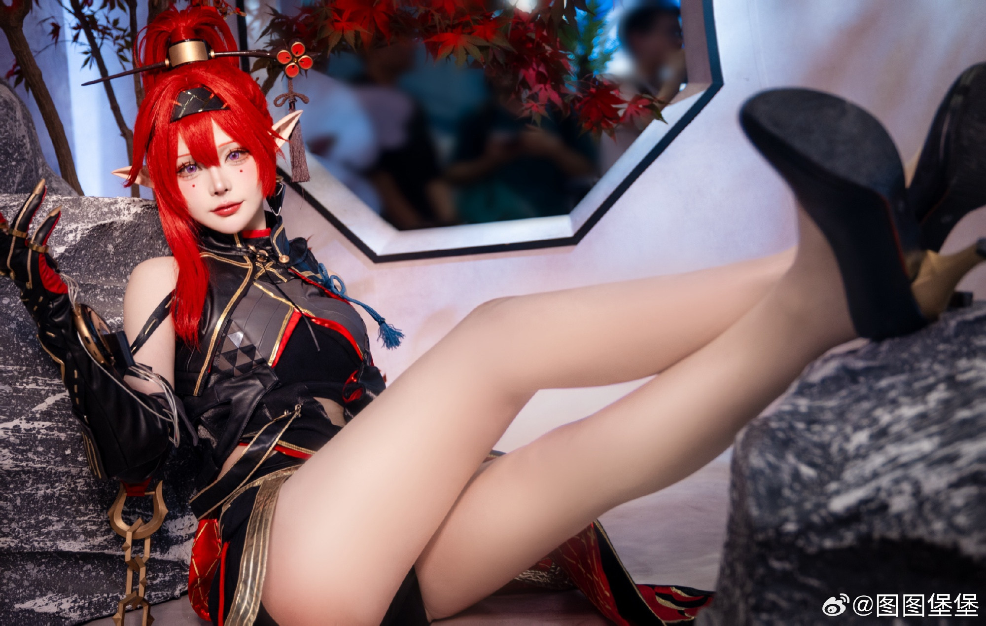 COSPLAY 鸣潮 吟霖@图图堡堡 COSPLAY-第2张