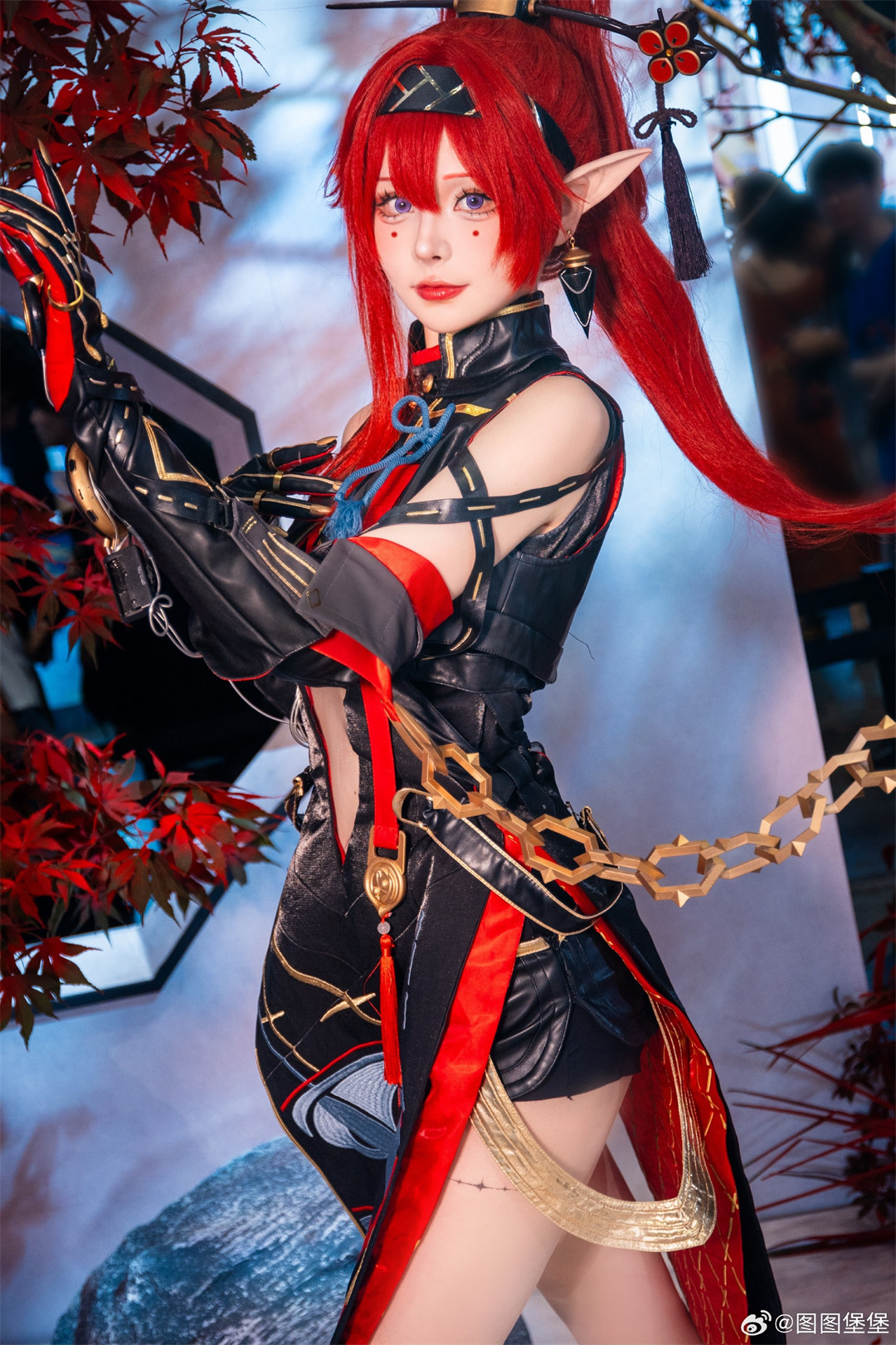 COSPLAY 鸣潮 吟霖@图图堡堡 COSPLAY-第1张