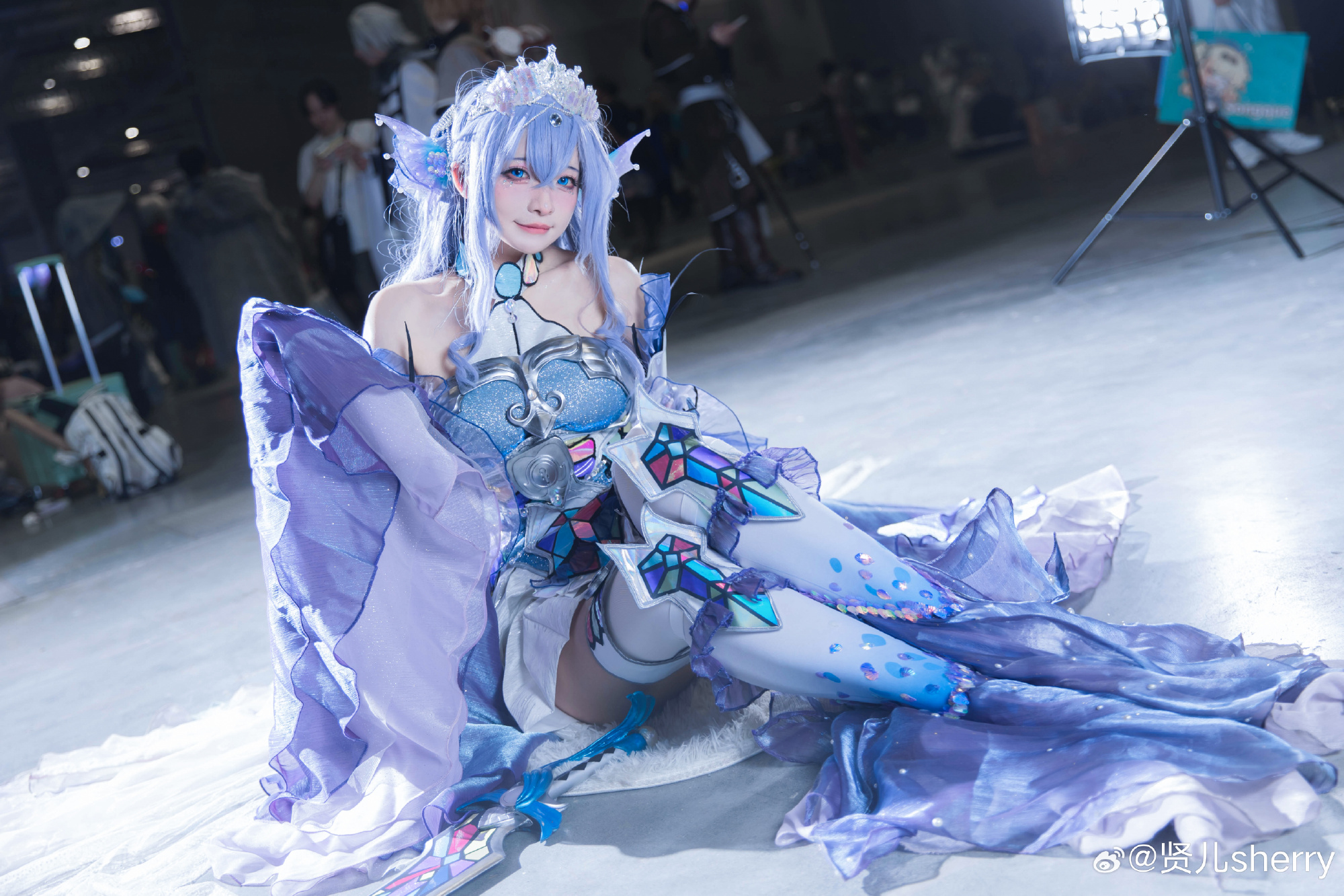 cosplay 游戏王ocg 泪冠哀歌·琪多卡洛斯@贤儿sherry COSPLAY-第6张