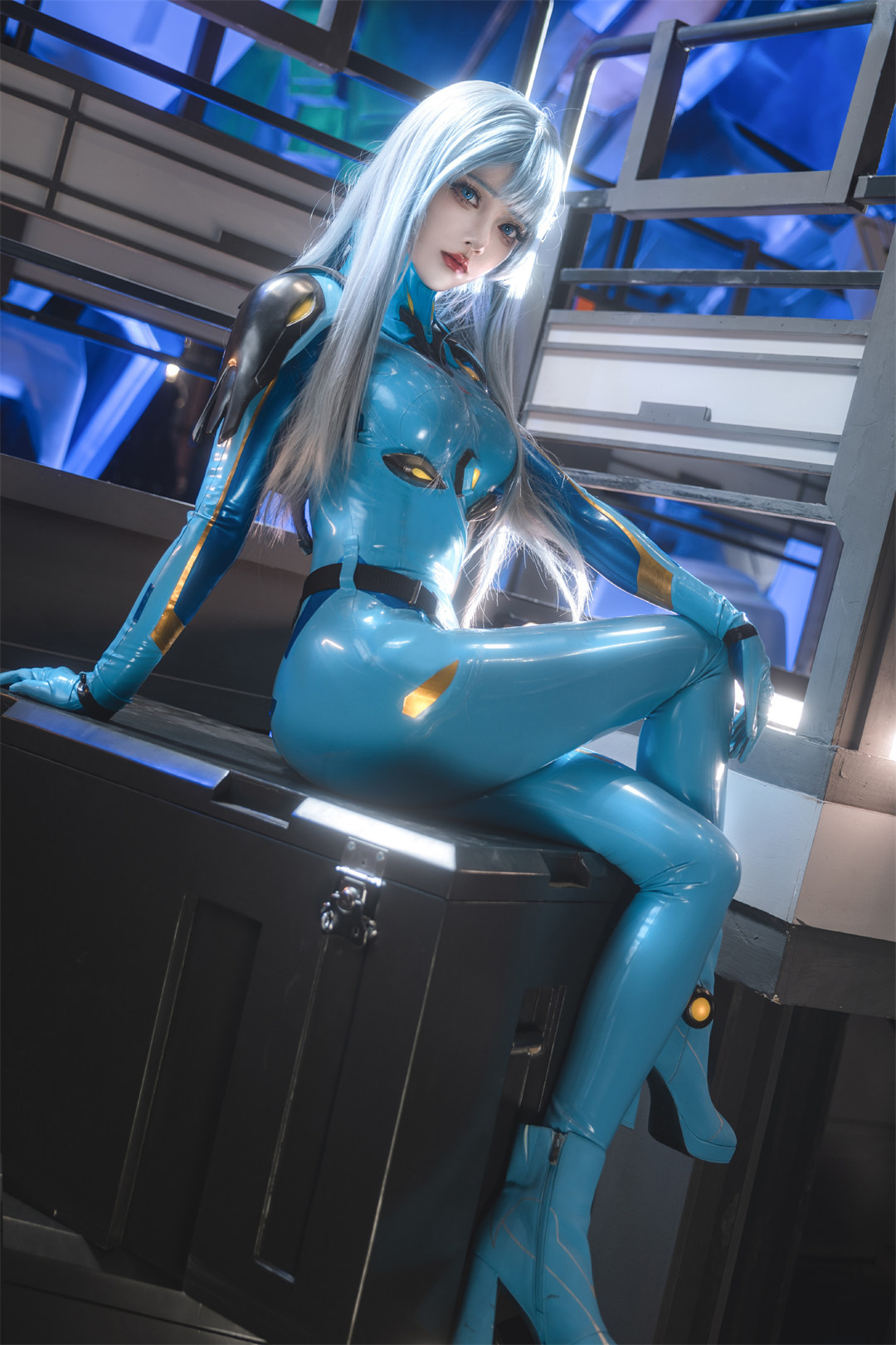COSPLAY 上一次穿胶还是上一次 解限机@炭烤莉莉黑 COSPLAY-第1张