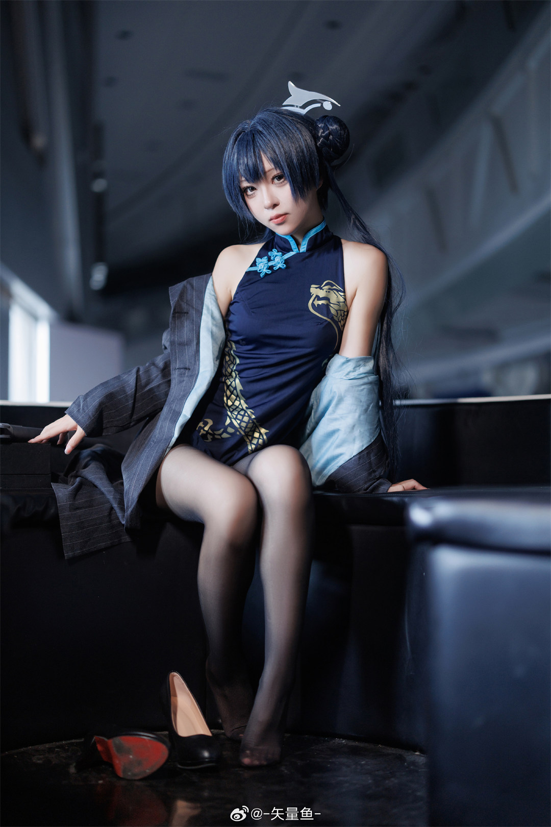 COSPLAY 蔚蓝档案 妃咲cos@-矢量鱼- COSPLAY-第1张