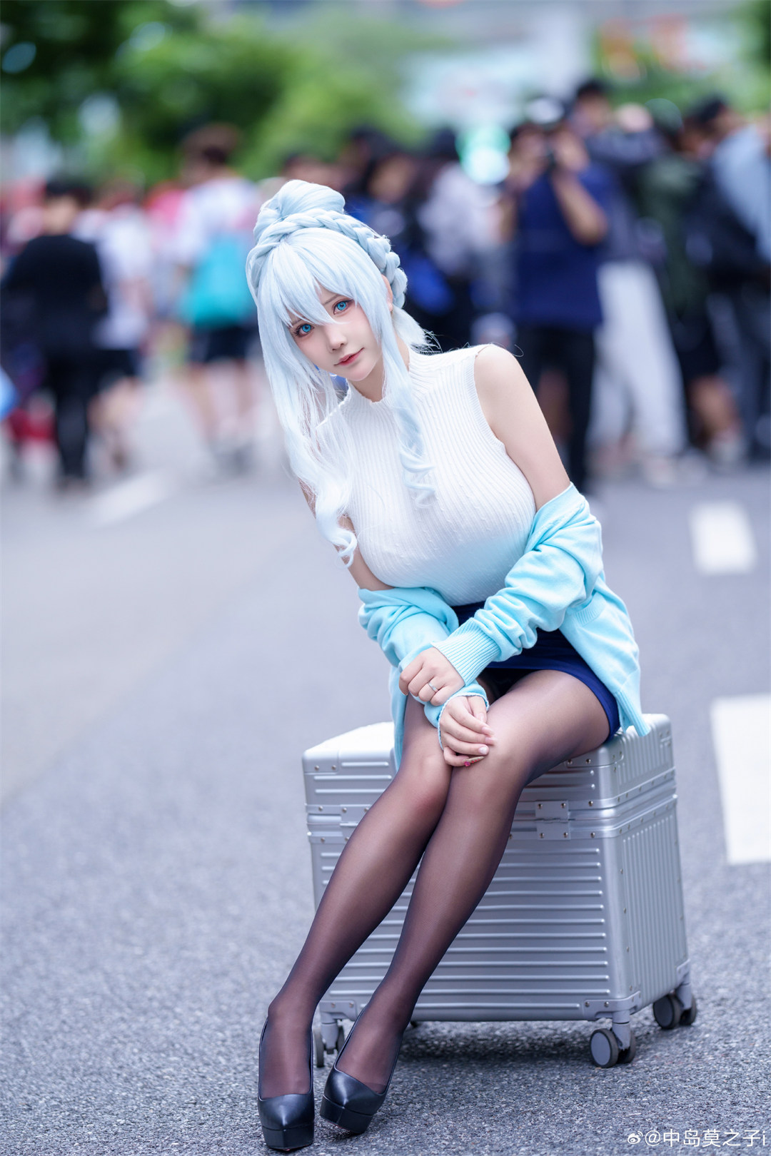 雪女太太 你也不想拖欠房租被赶出去吧？ 末亡人雪女@中岛莫之子i COSPLAY-第6张