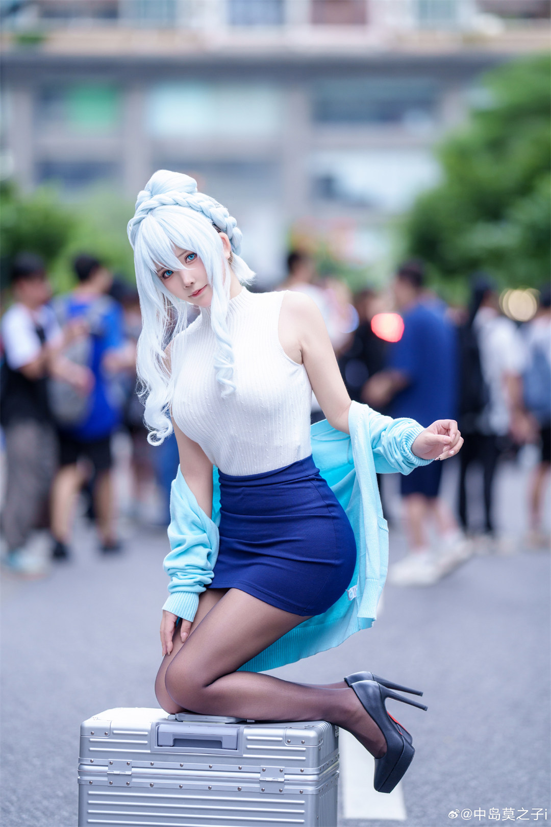 雪女太太 你也不想拖欠房租被赶出去吧？ 末亡人雪女@中岛莫之子i COSPLAY-第7张