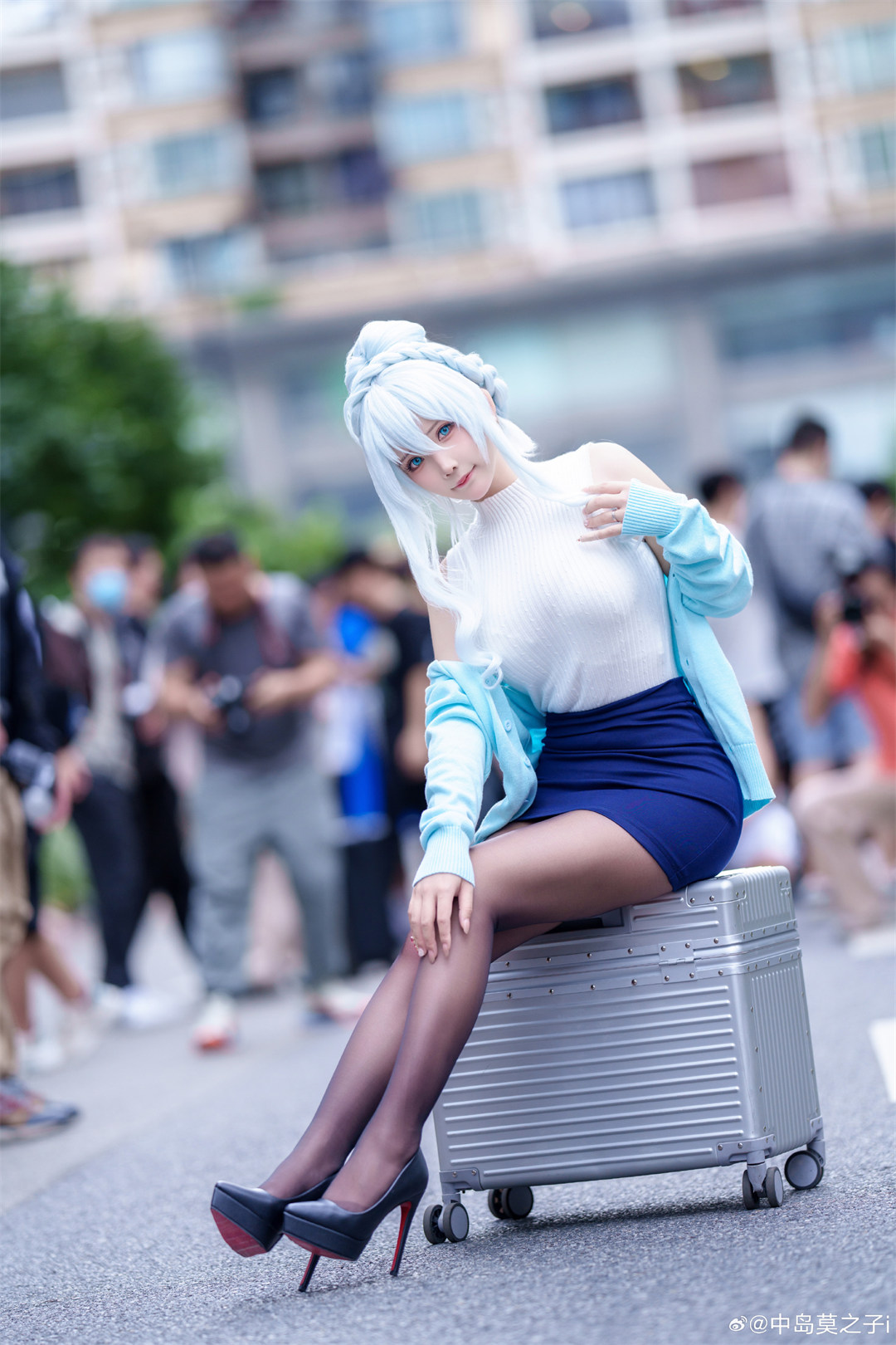 雪女太太 你也不想拖欠房租被赶出去吧？ 末亡人雪女@中岛莫之子i COSPLAY-第11张