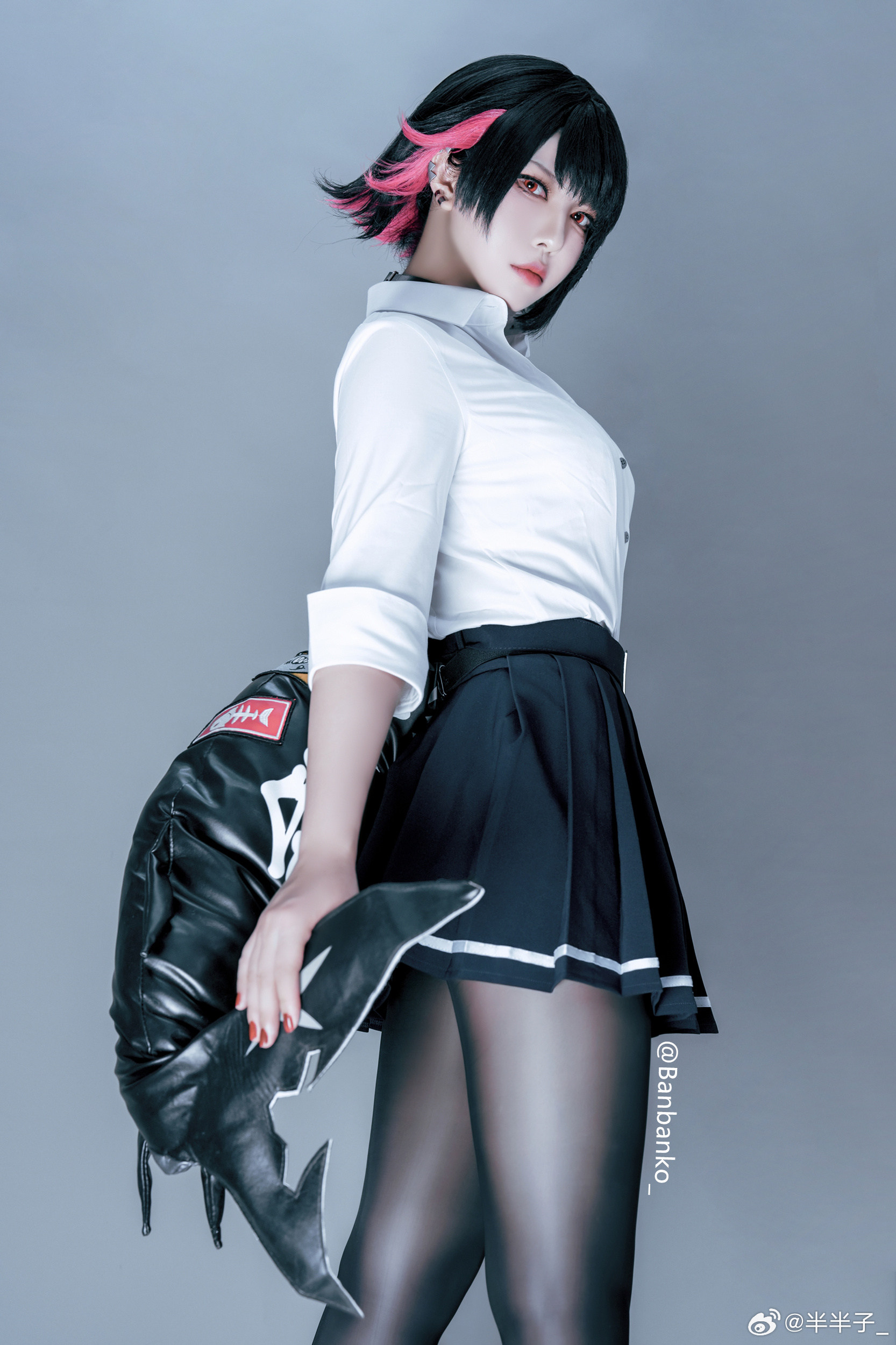 COSPLAY 绝区零 艾莲🦈鲨鱼妹jk@半半子_ COSPLAY-第6张