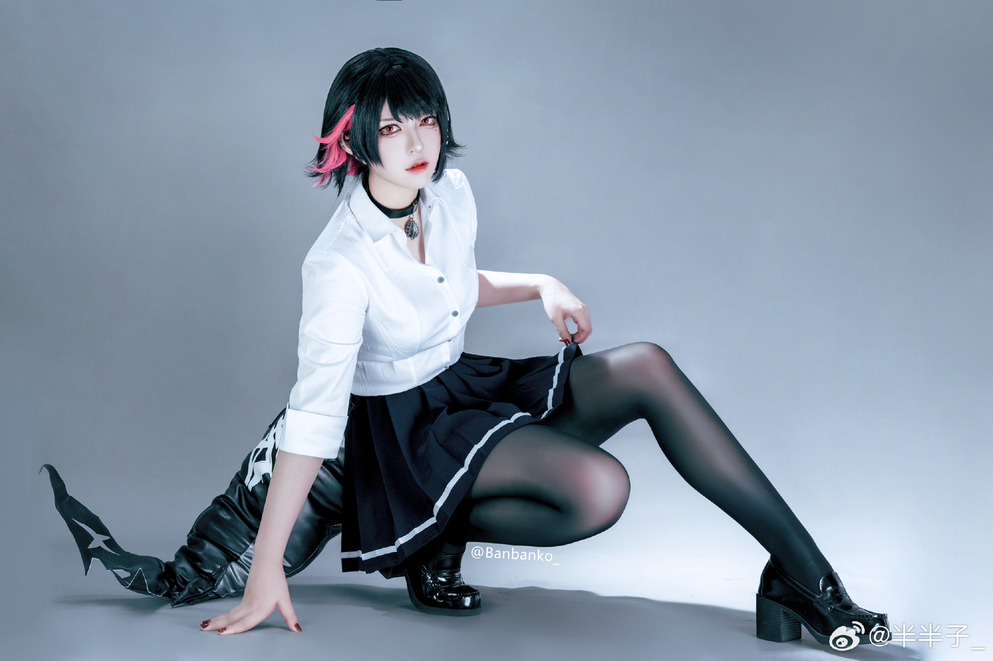 COSPLAY 绝区零 艾莲🦈鲨鱼妹jk@半半子_ COSPLAY-第8张