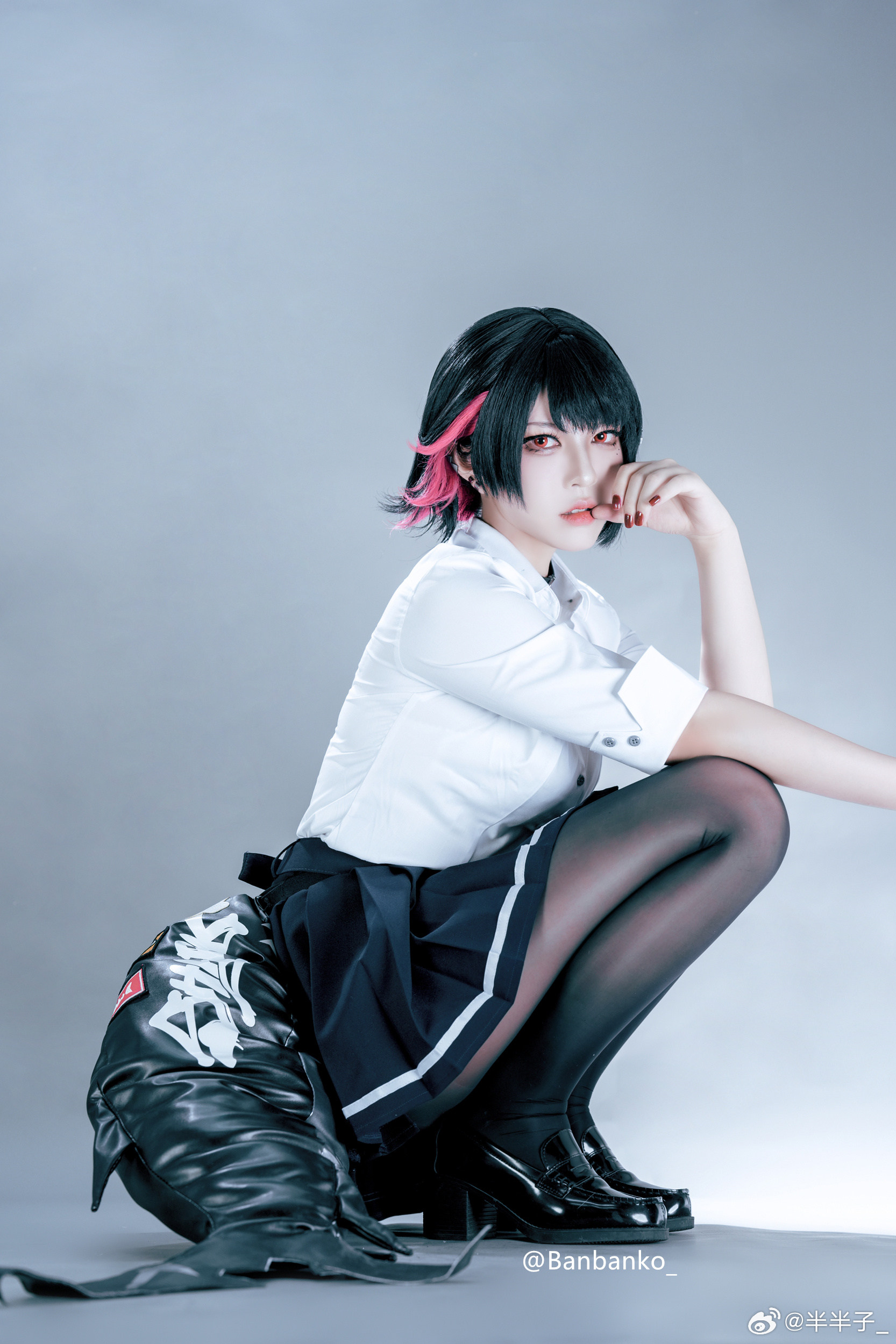COSPLAY 绝区零 艾莲🦈鲨鱼妹jk@半半子_ COSPLAY-第5张