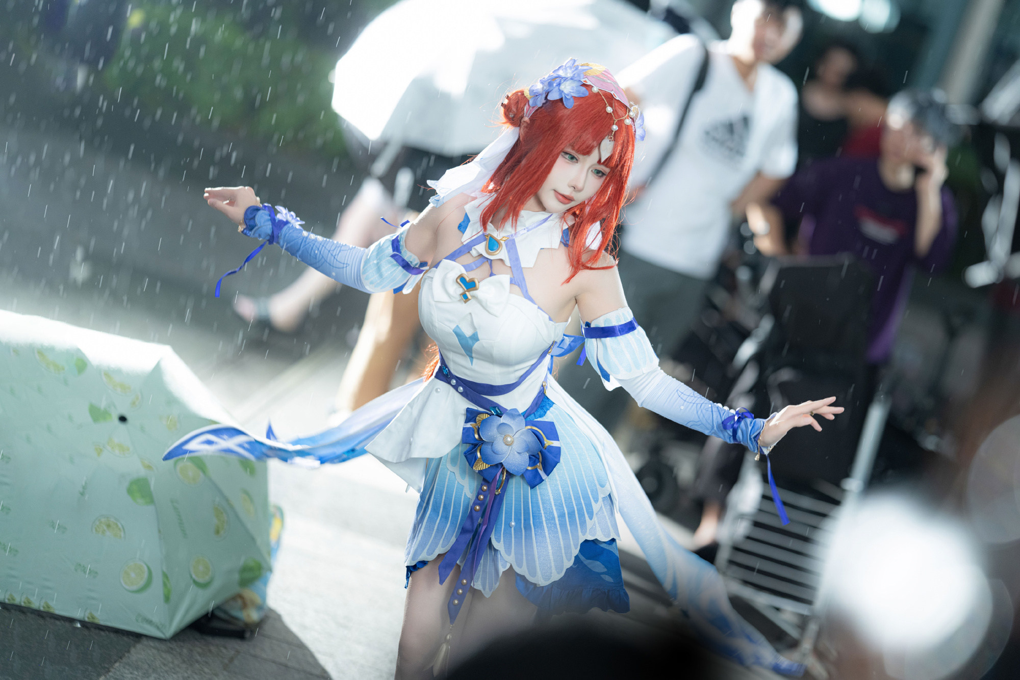 COSPLAY 为你献上森林的赐福 原神 妮露-莎邦之息 @Momoko葵葵 COSPLAY-第5张