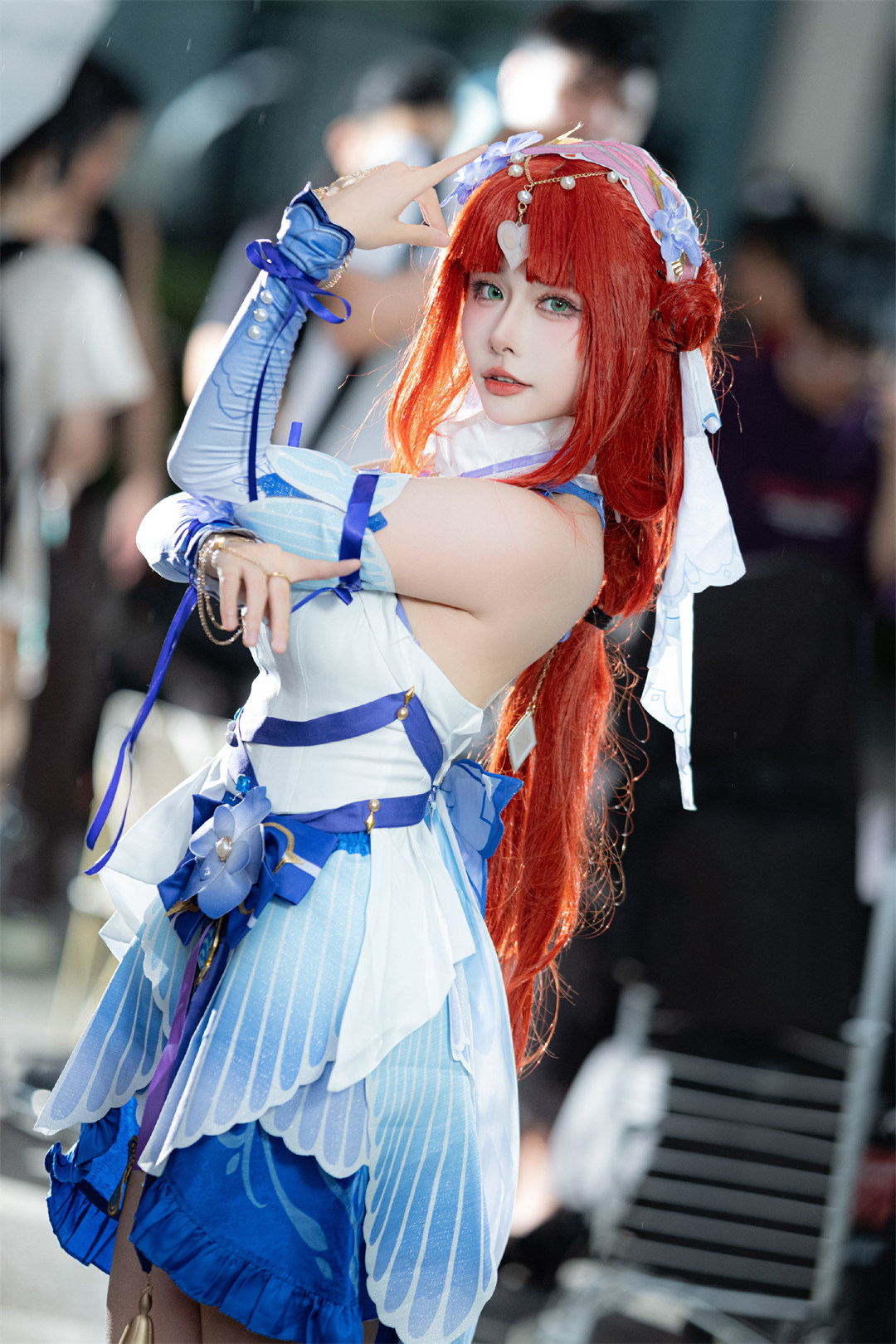 COSPLAY 为你献上森林的赐福 原神 妮露-莎邦之息 @Momoko葵葵 COSPLAY-第1张
